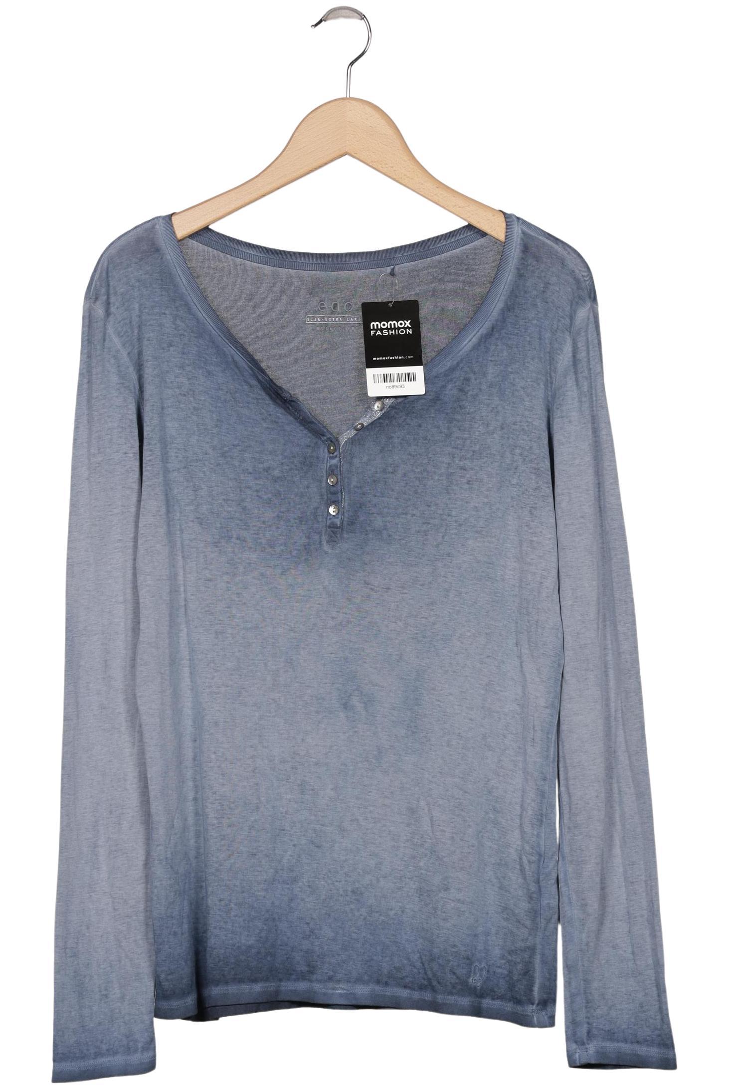 

edc by Esprit Damen Langarmshirt, hellblau, Gr. 44