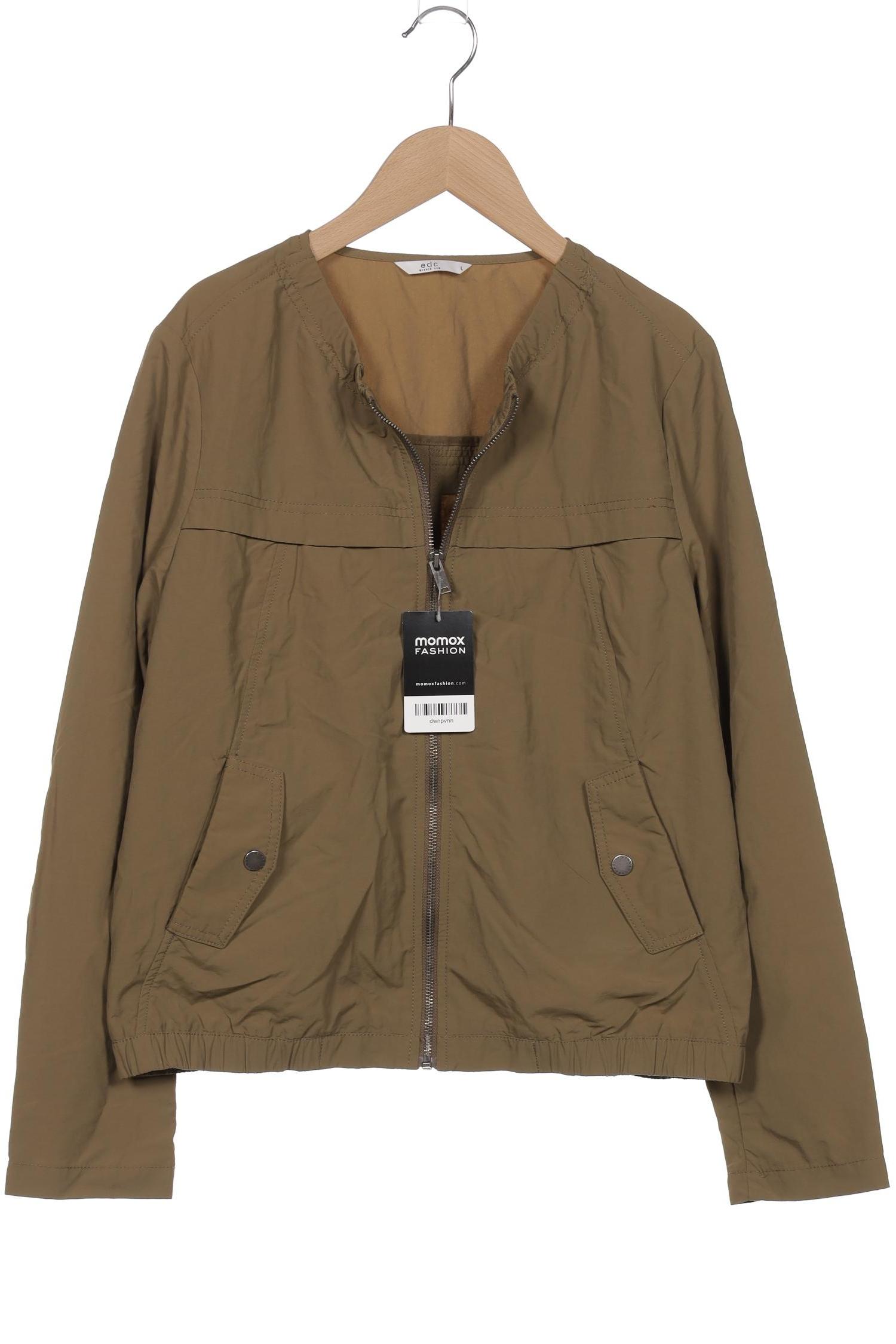 

edc by Esprit Damen Jacke, grün, Gr. 42