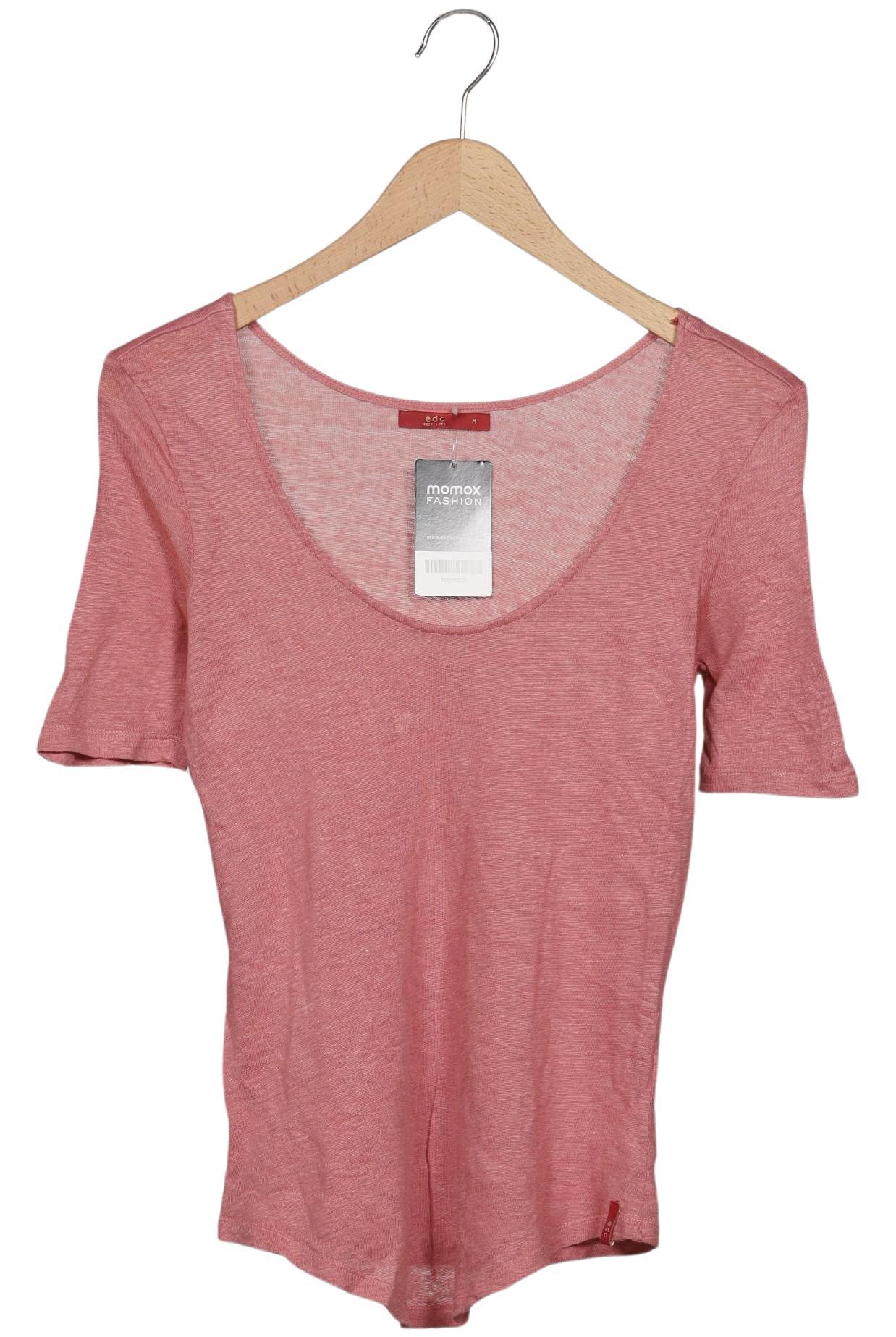 

edc by Esprit Damen T-Shirt, pink, Gr. 38