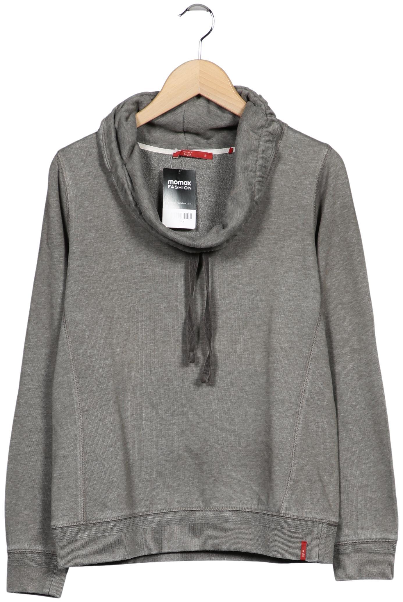 

edc by Esprit Damen Sweatshirt, grau, Gr. 36
