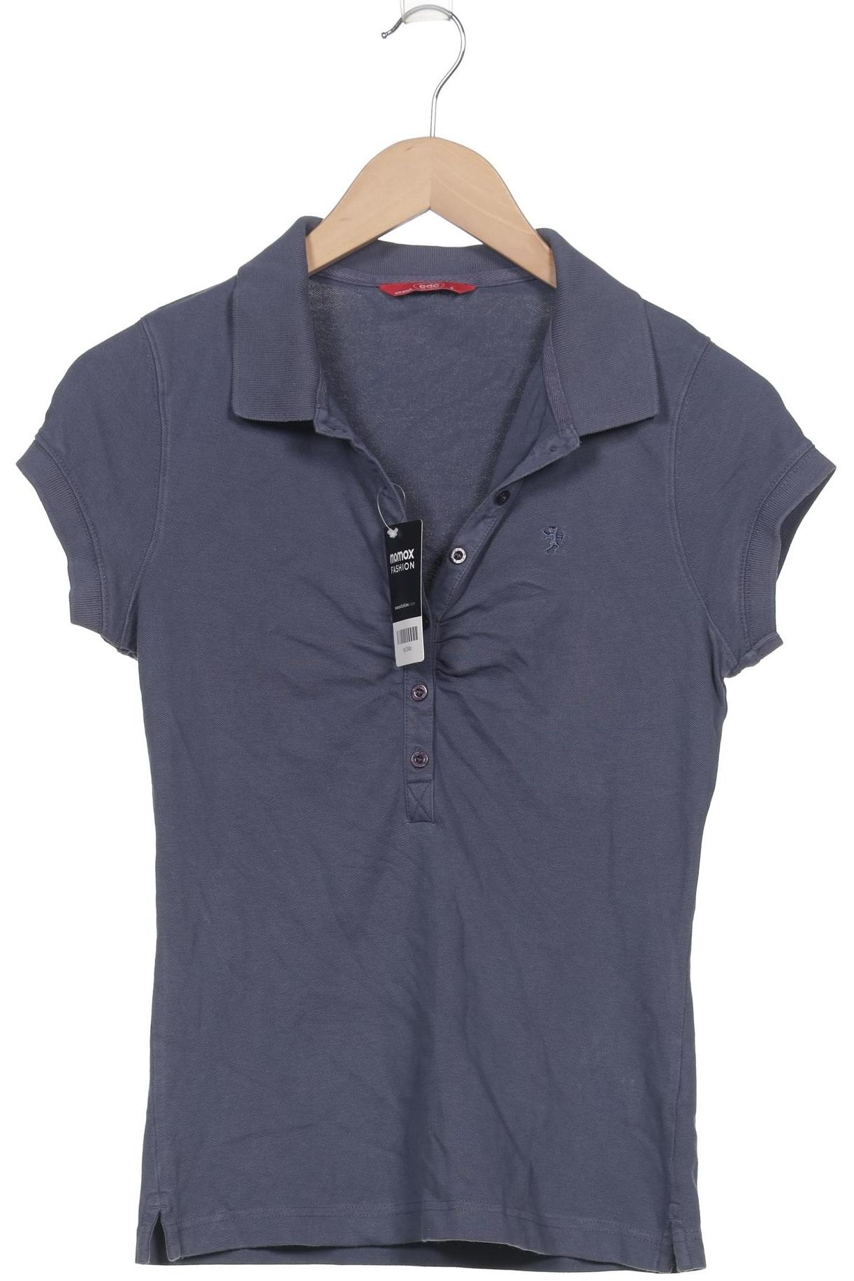 

edc by Esprit Damen Poloshirt, marineblau, Gr. 36
