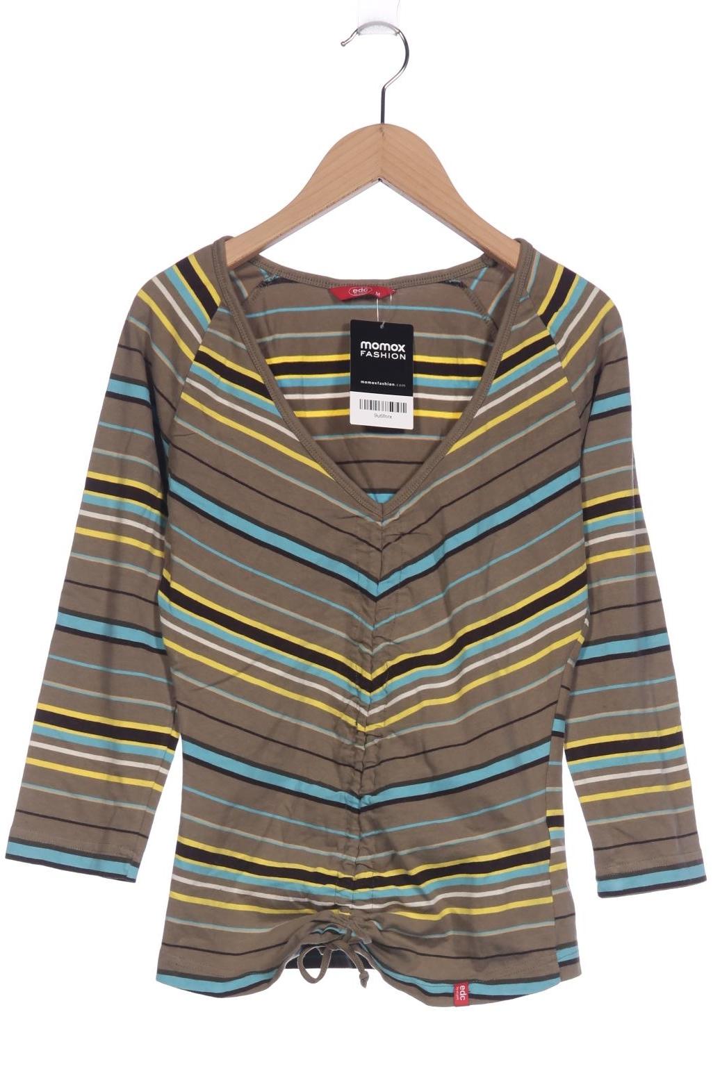 

edc by Esprit Damen Langarmshirt, braun, Gr. 38