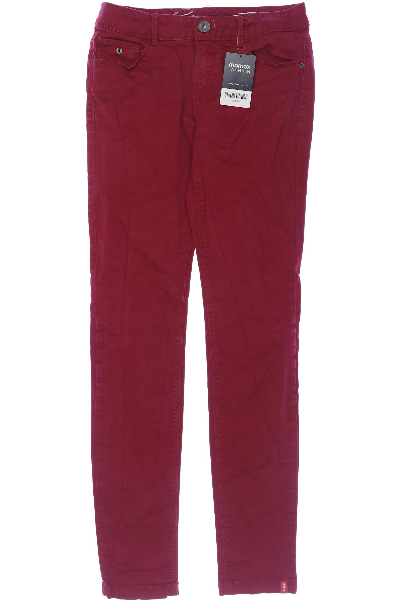 

edc by Esprit Damen Jeans, bordeaux, Gr. 36