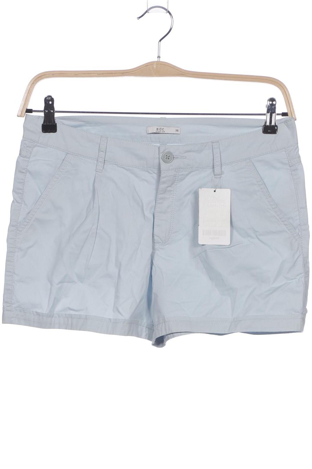 

edc by Esprit Damen Shorts, hellblau, Gr. 36