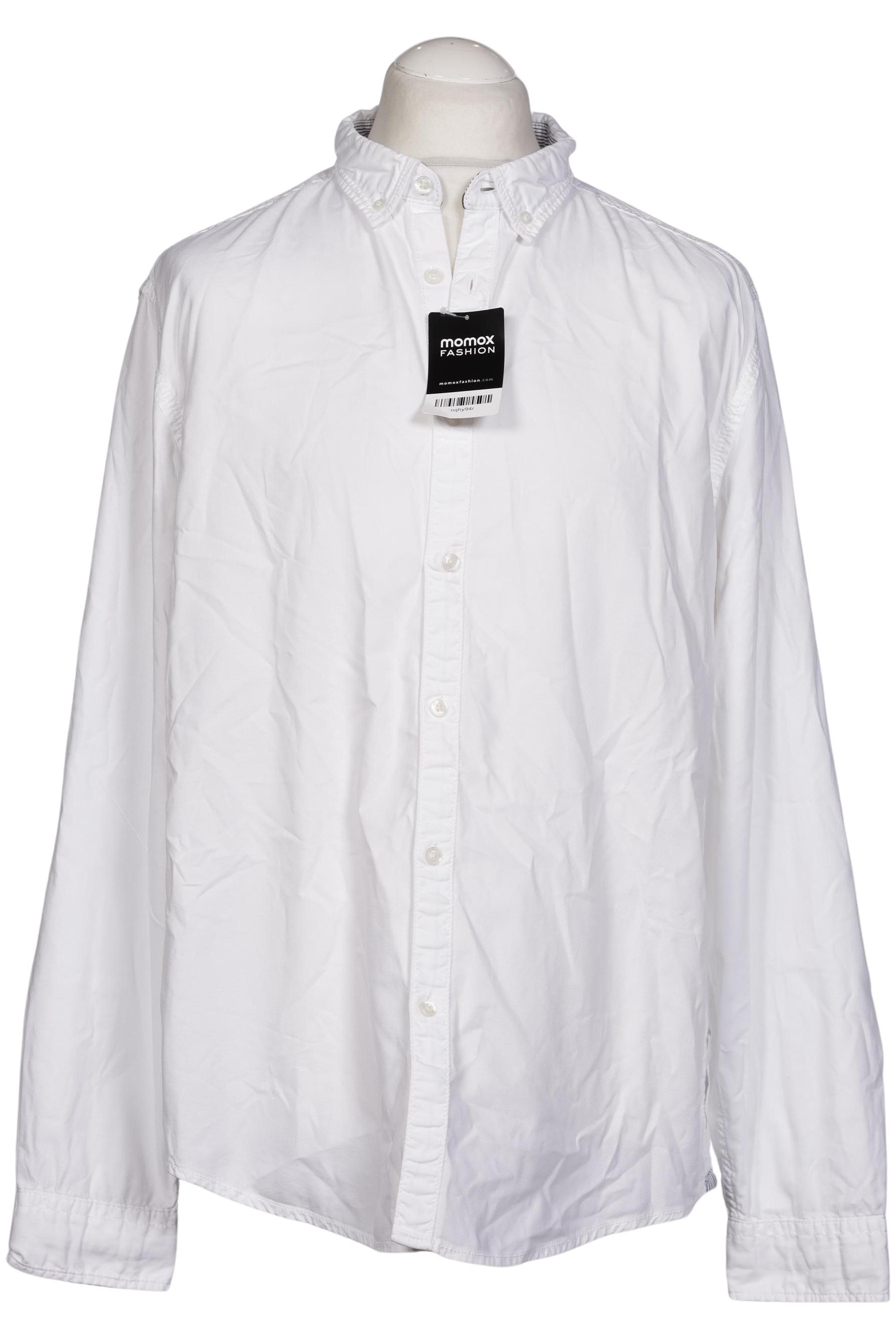 

edc by Esprit Herren Hemd, weiß, Gr. 54