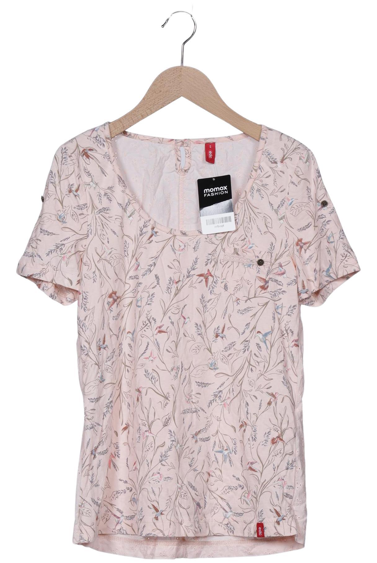 

edc by Esprit Damen T-Shirt, pink, Gr. 36