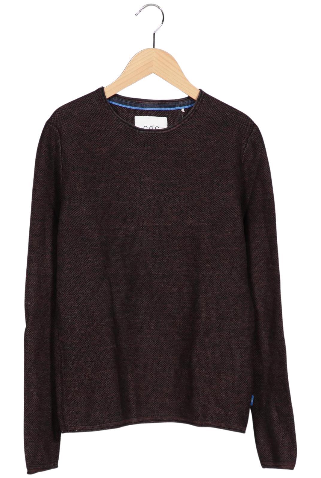 

edc by Esprit Herren Pullover, braun, Gr. 46