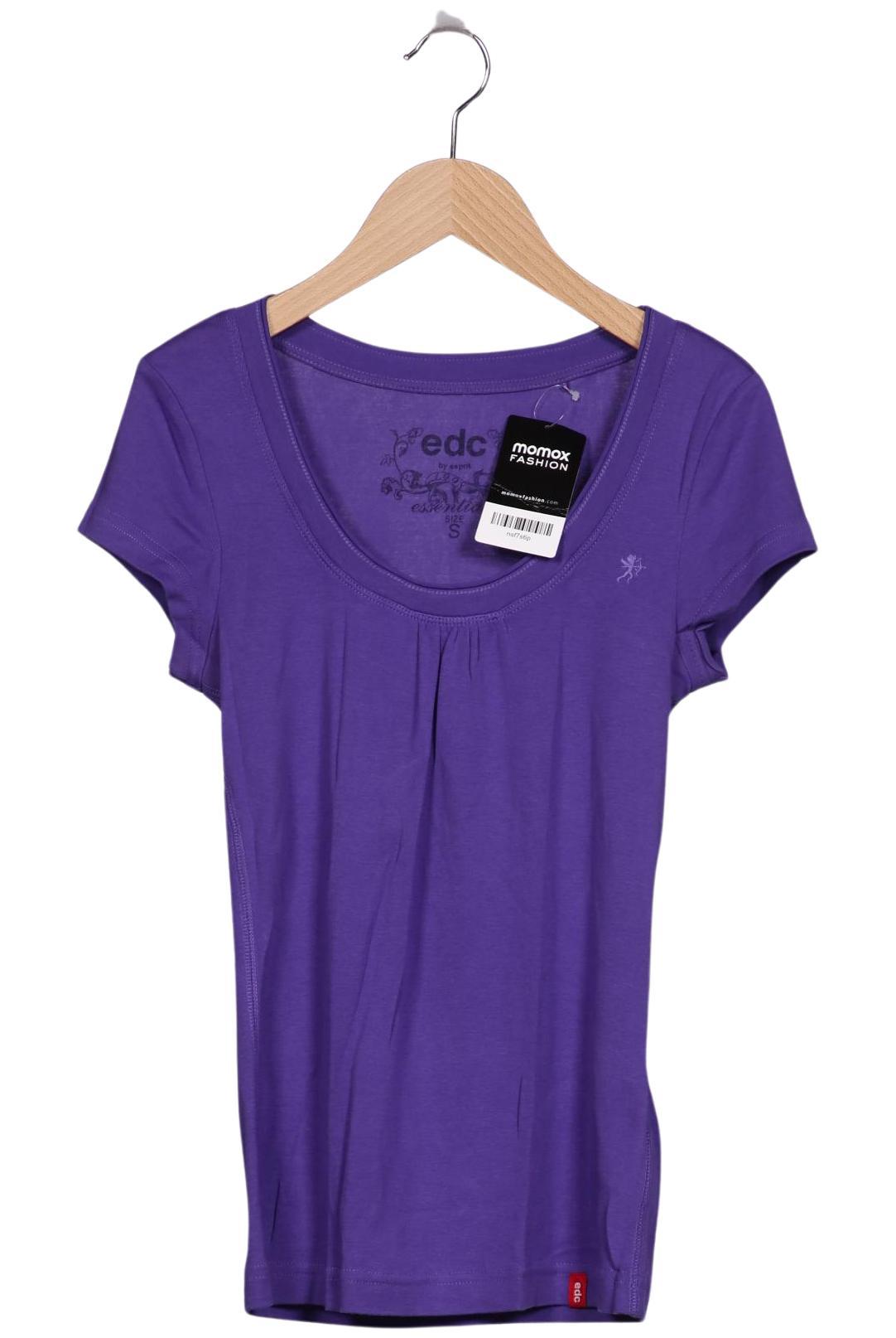 

edc by Esprit Damen T-Shirt, flieder, Gr. 36