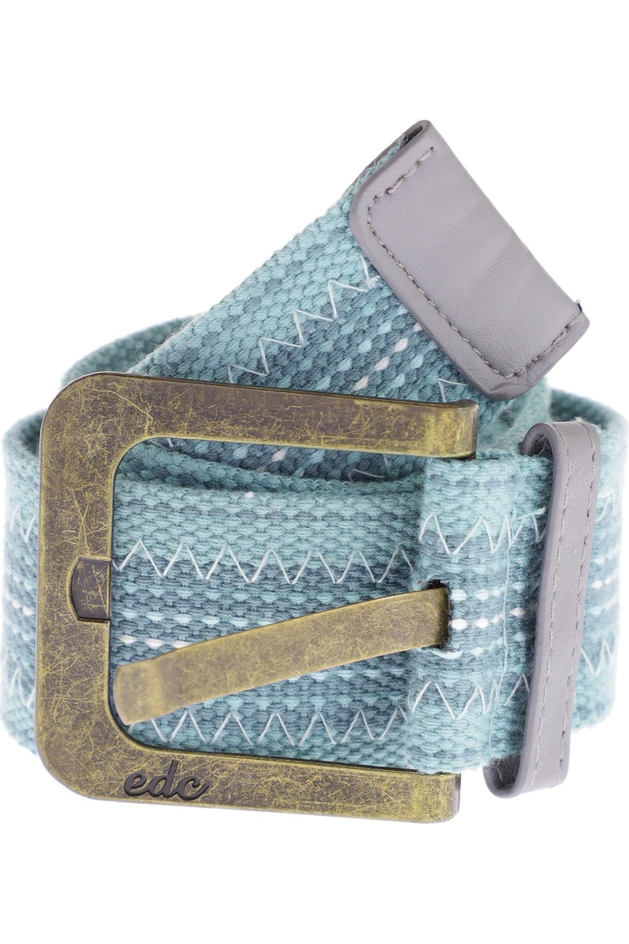 

edc by Esprit Damen Gürtel, türkis, Gr. 85