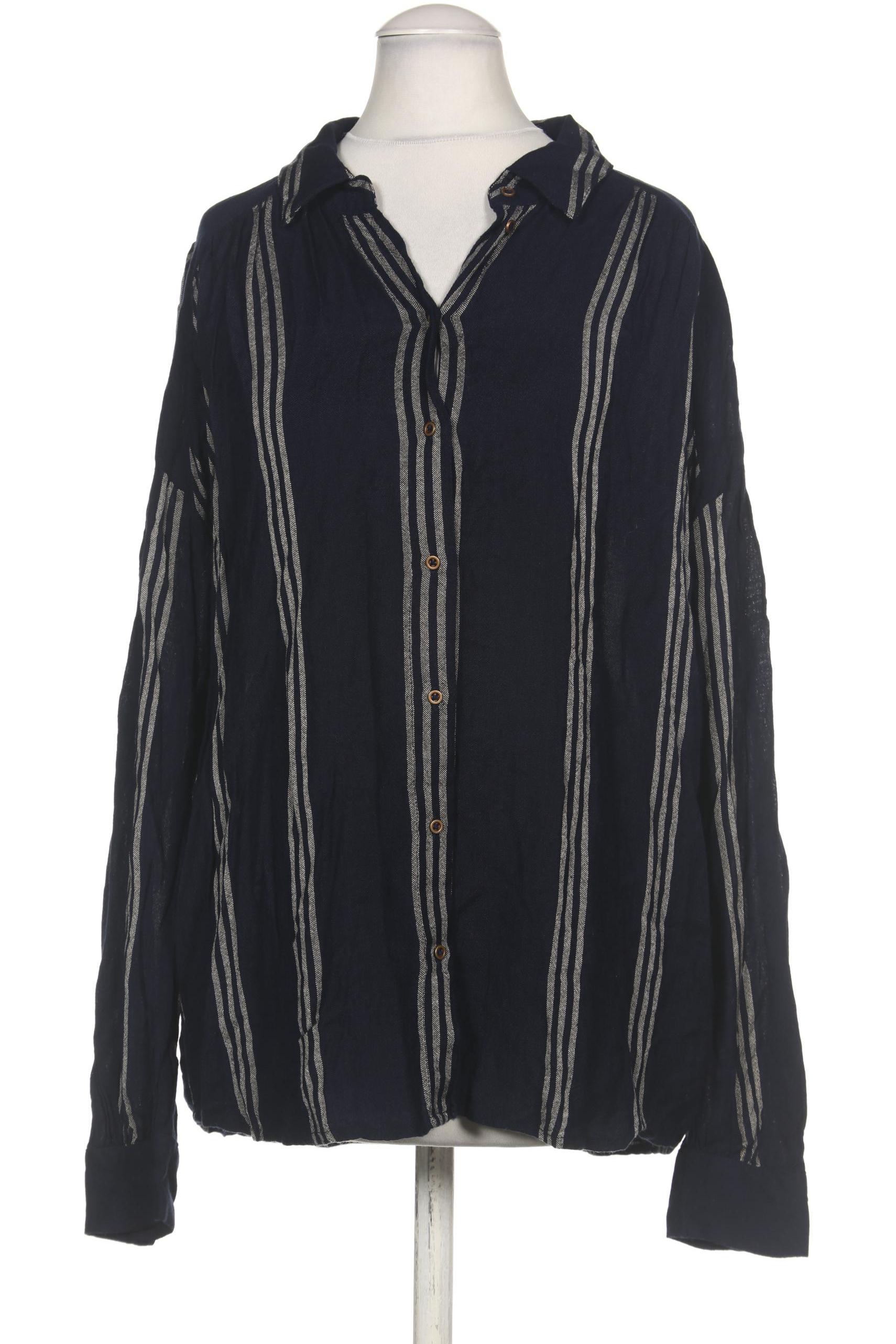 

edc by Esprit Damen Bluse, marineblau, Gr. 34