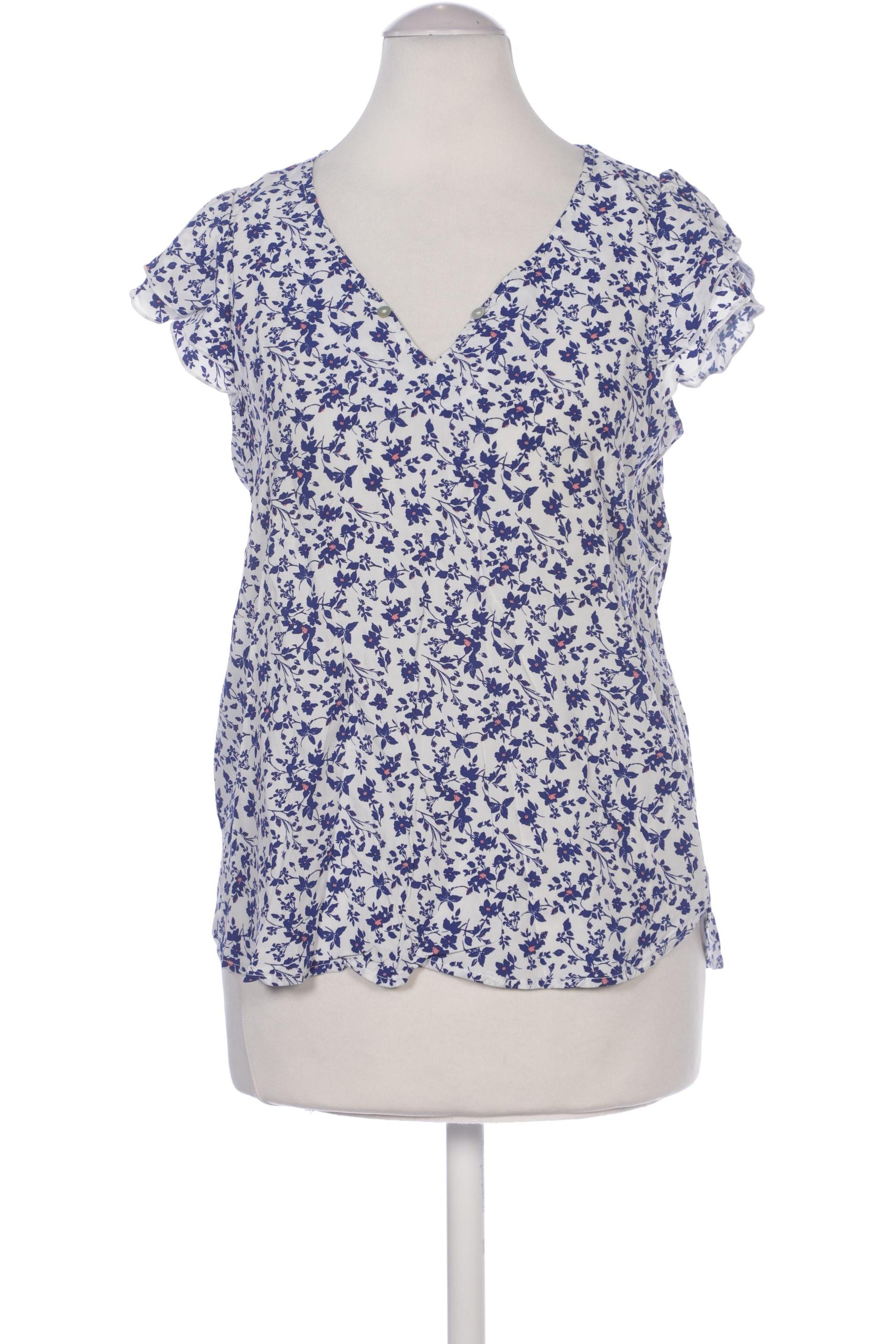 

edc by Esprit Damen Bluse, weiß, Gr. 34