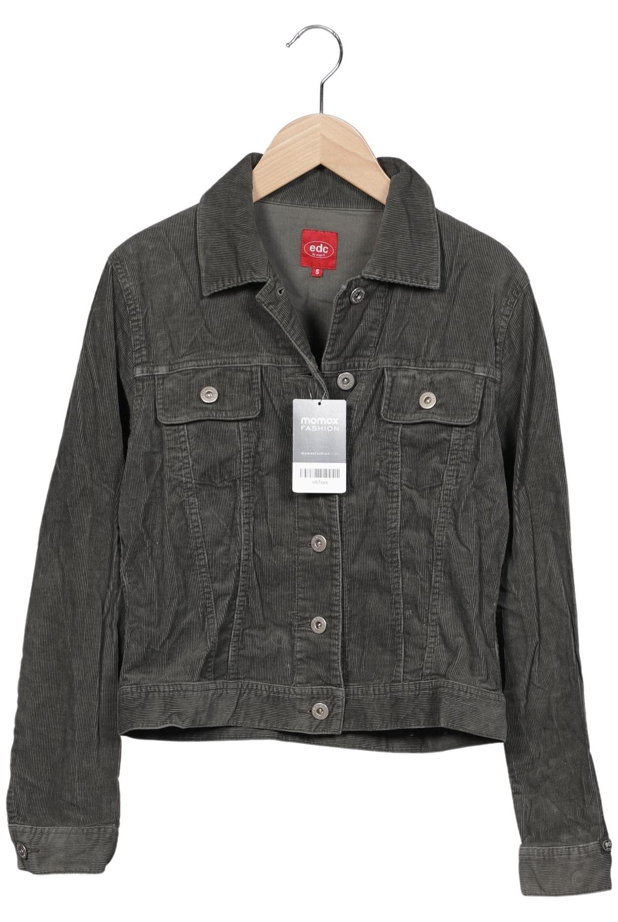 

edc by Esprit Damen Jacke, grün, Gr. 36