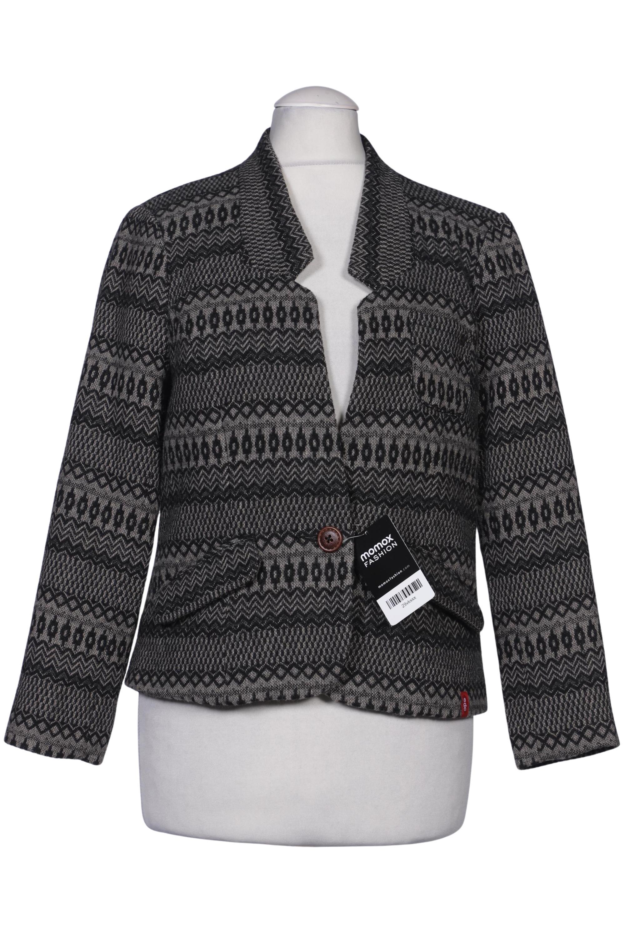 

edc by Esprit Damen Blazer, grau, Gr. 34