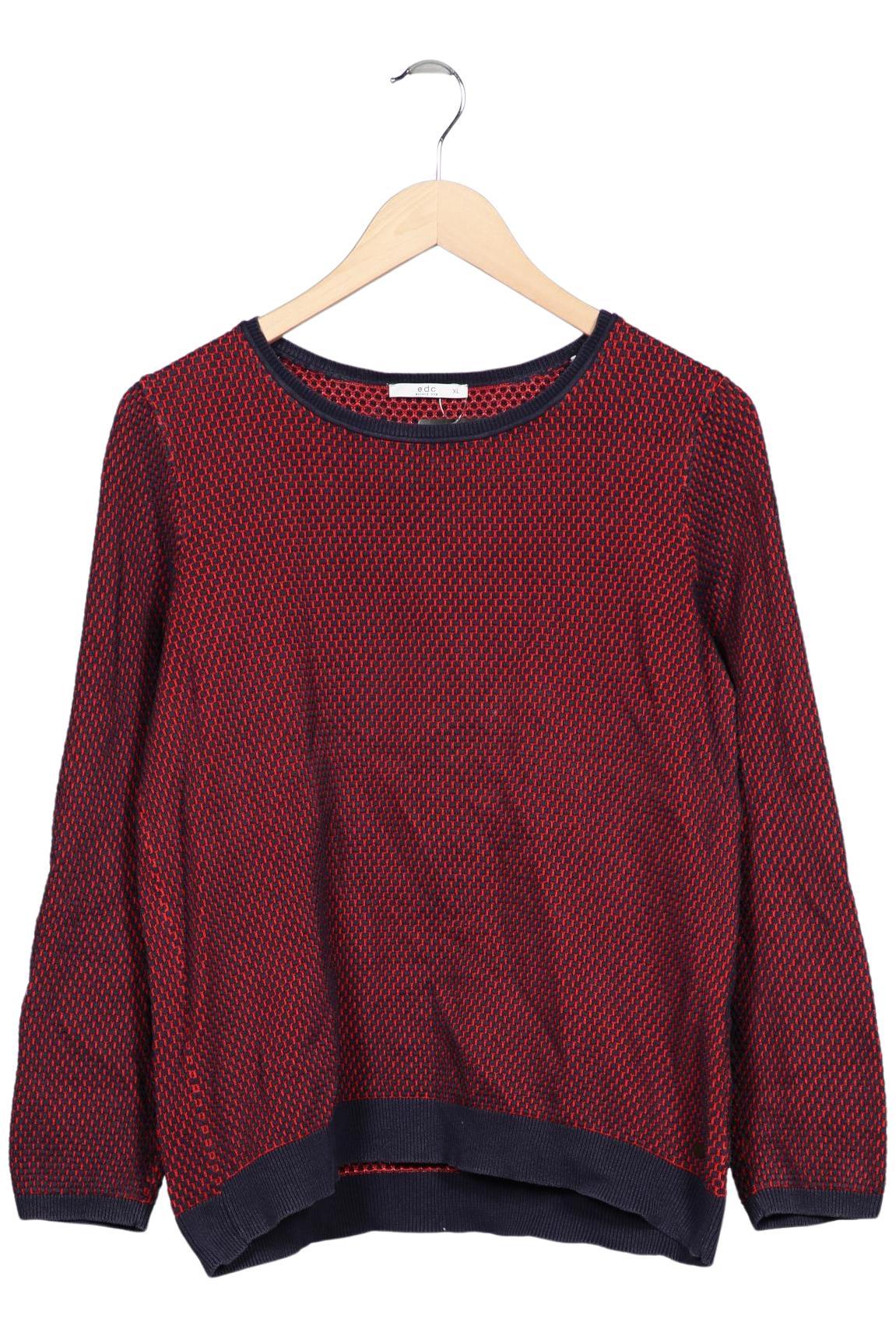 

edc by Esprit Damen Pullover, mehrfarbig, Gr. 44