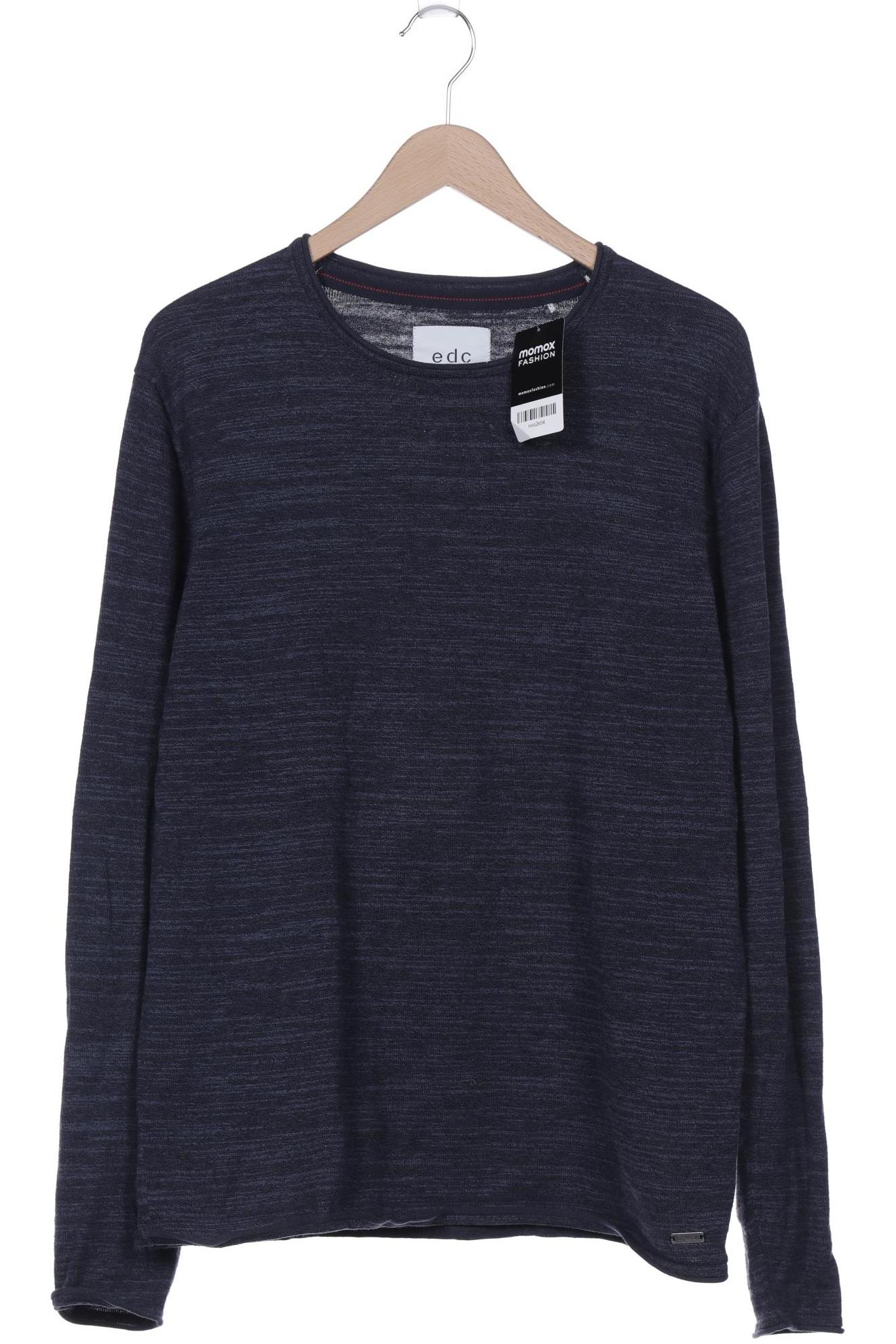

edc by Esprit Herren Pullover, marineblau, Gr. 54