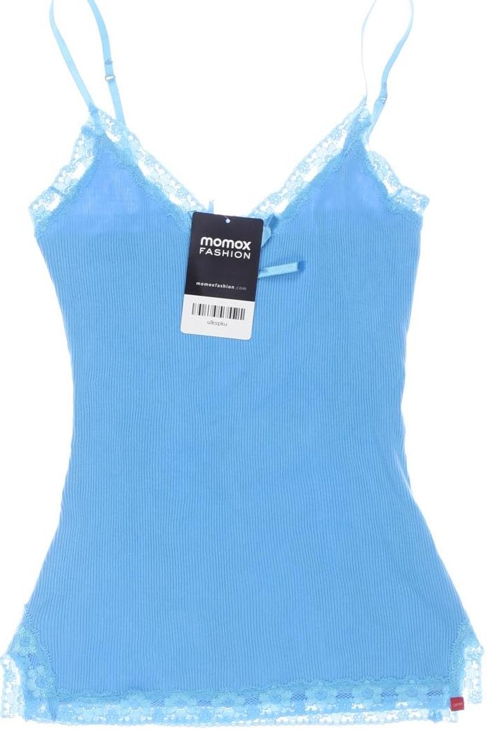 

edc by Esprit Damen Top, blau, Gr. 38