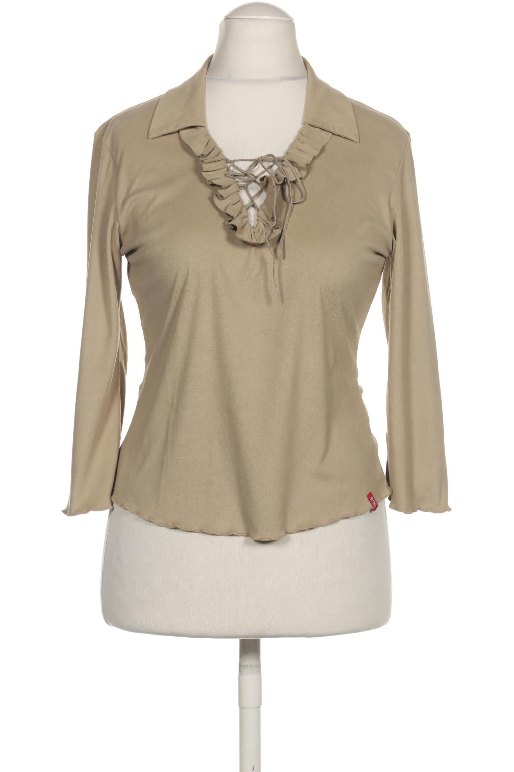 

edc by Esprit Damen Bluse, beige, Gr. 38