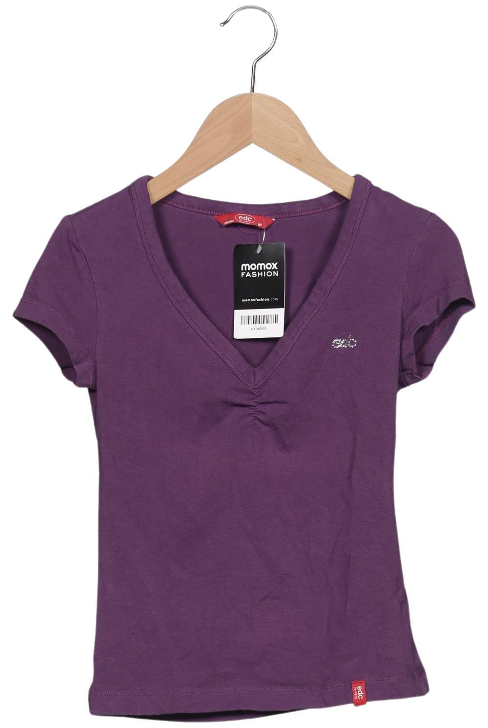 

edc by Esprit Damen T-Shirt, flieder, Gr. 38