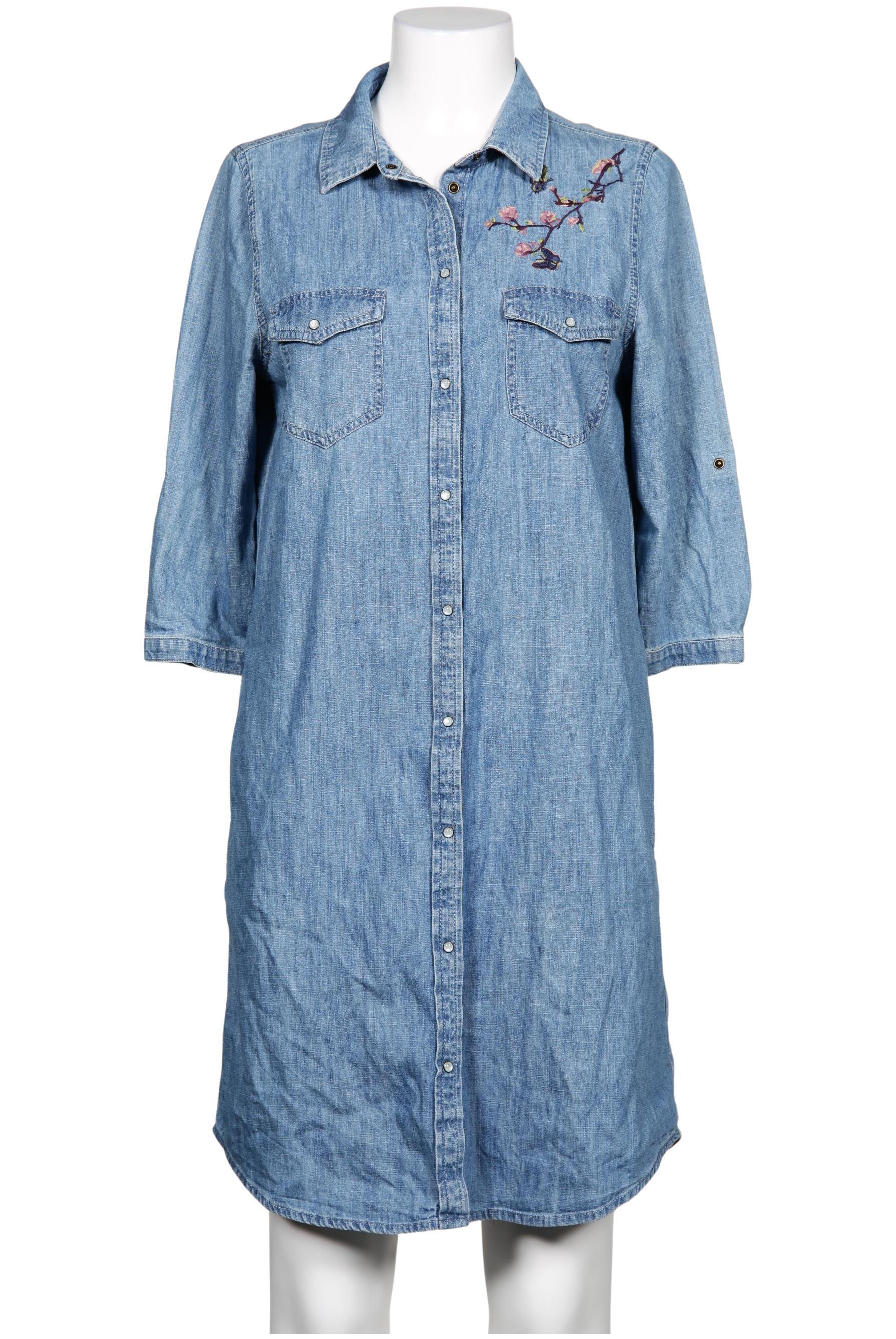 

edc by Esprit Damen Kleid, blau, Gr. 38