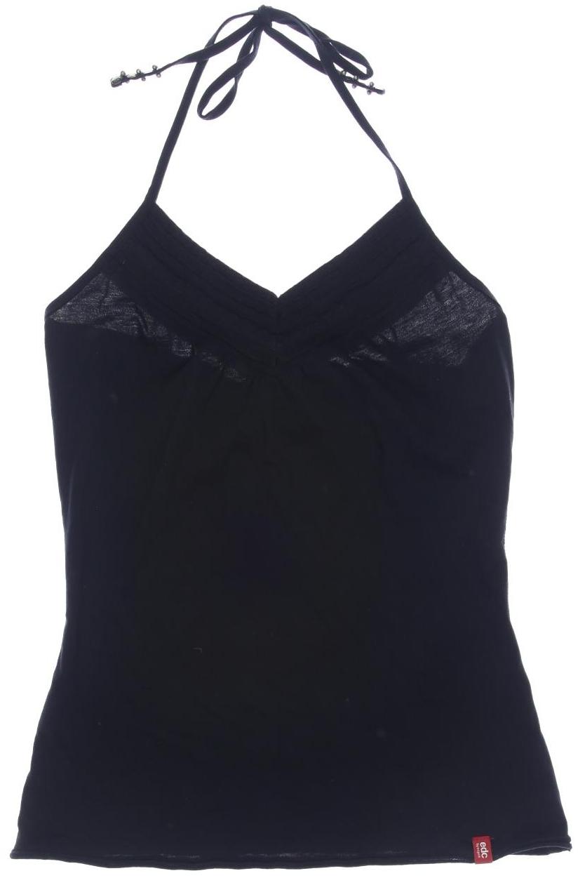 

edc by Esprit Damen Top, schwarz, Gr. 34