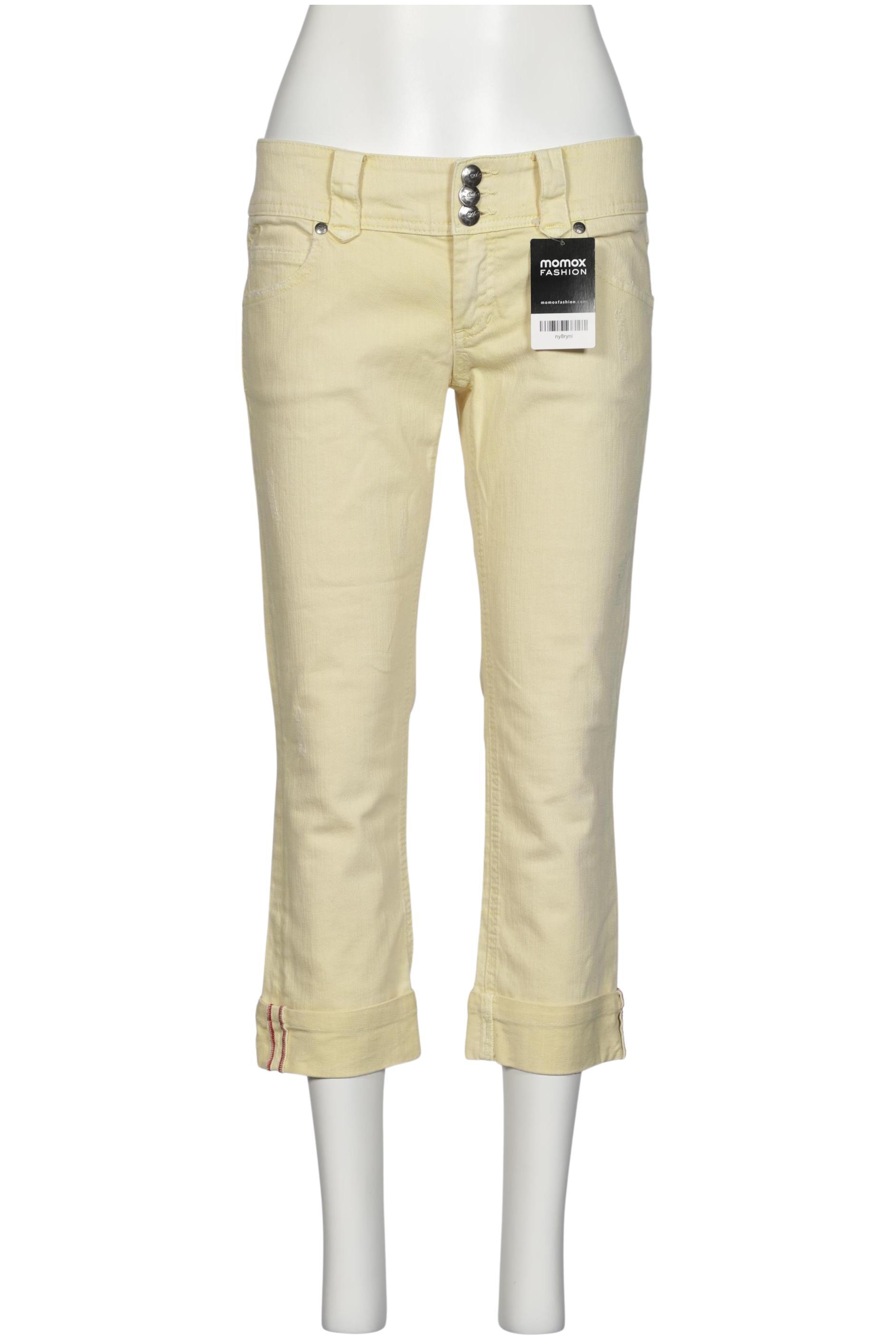

edc by Esprit Damen Jeans, gelb, Gr. 38