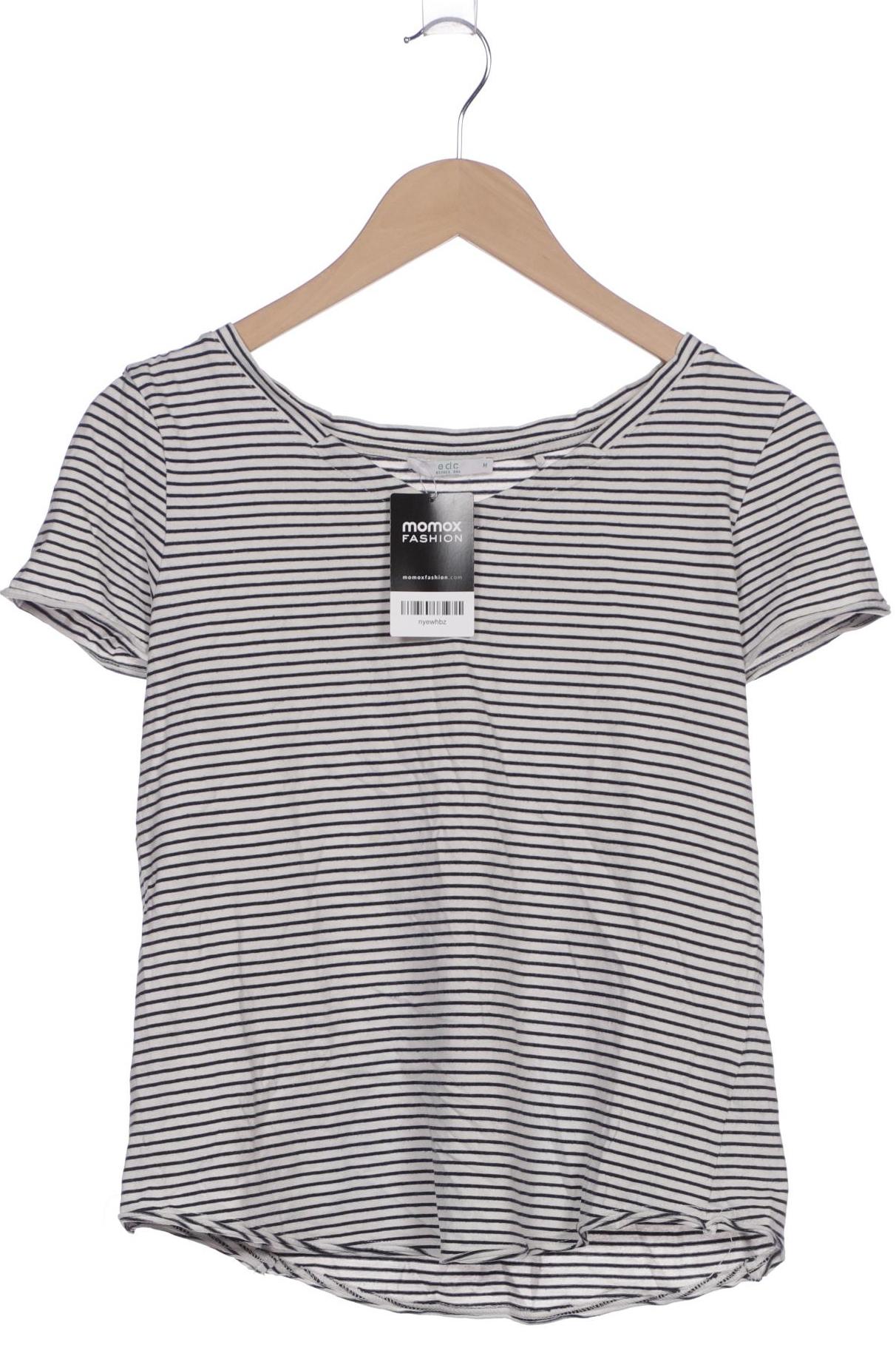 

edc by Esprit Damen T-Shirt, marineblau, Gr. 38