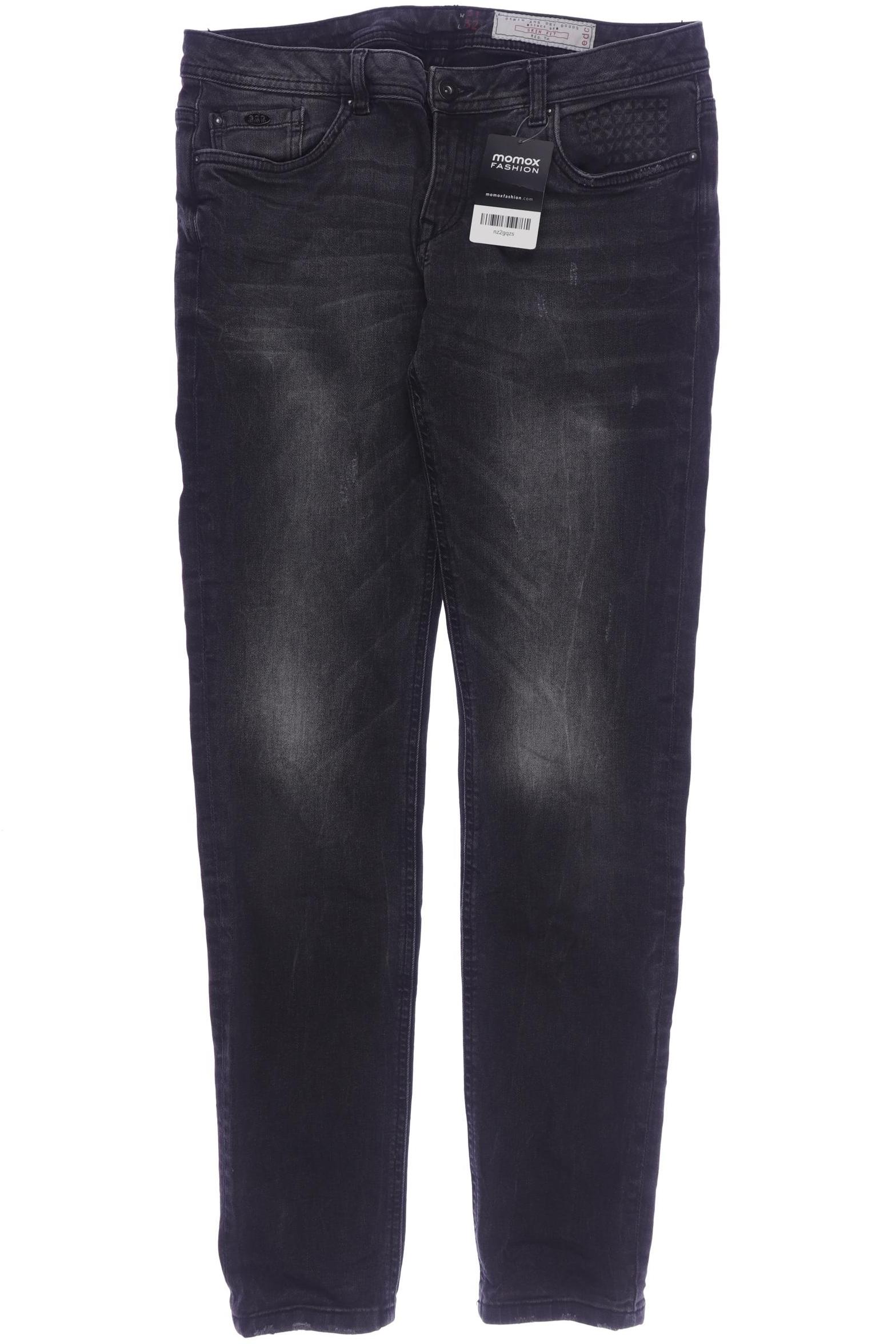 

edc by Esprit Damen Jeans, grau, Gr. 31