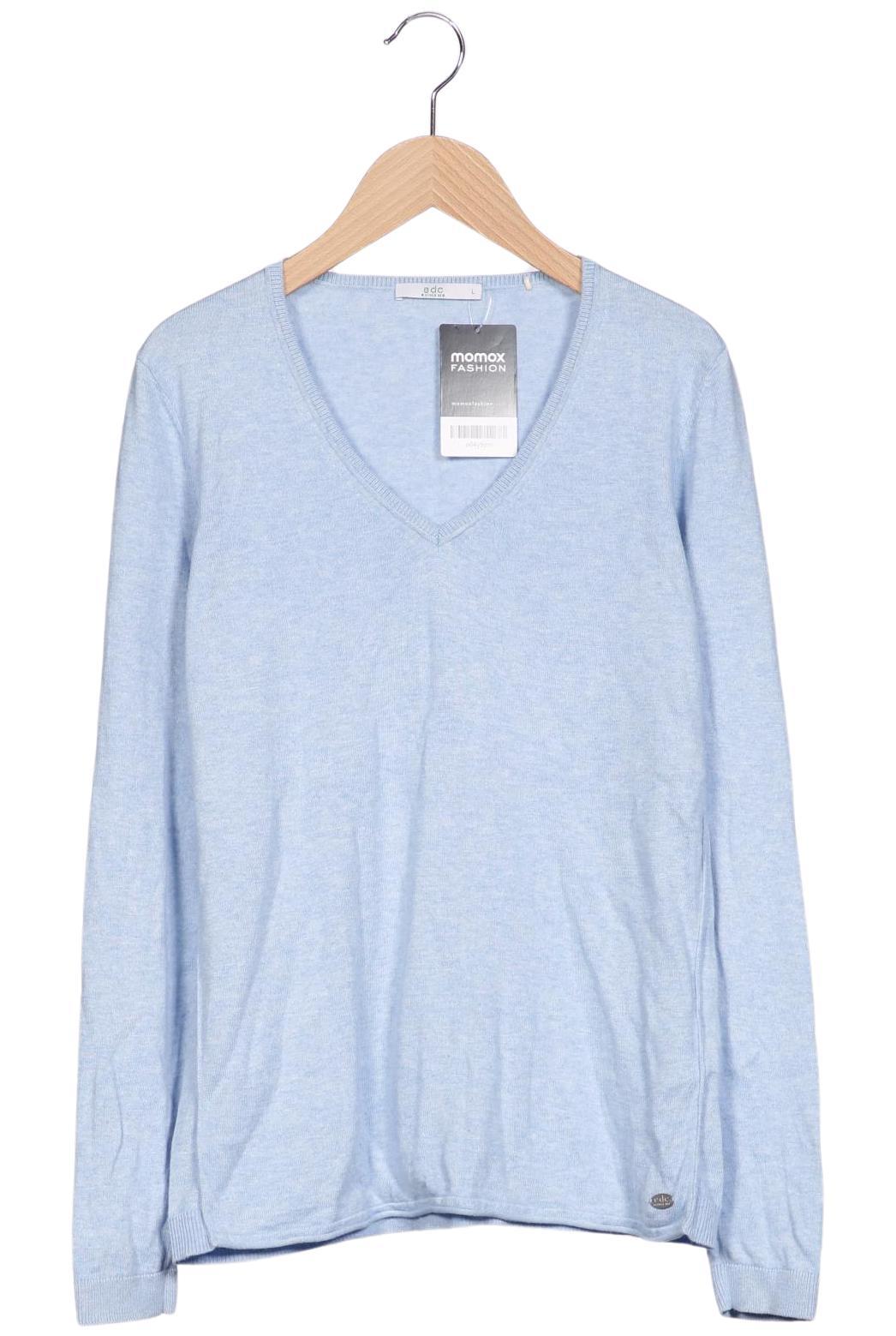 

edc by Esprit Damen Pullover, hellblau, Gr. 42