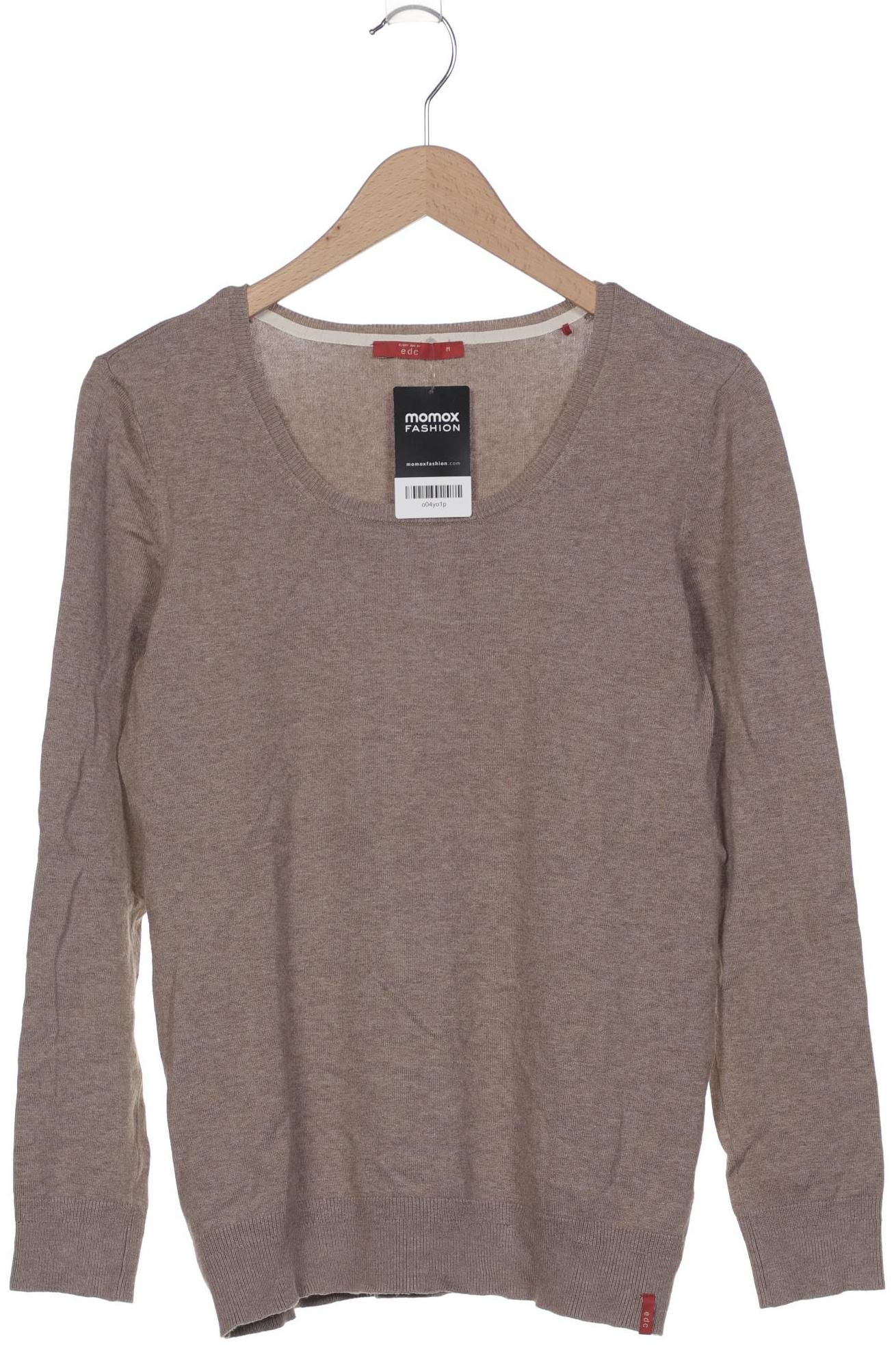

edc by Esprit Damen Pullover, braun, Gr. 38