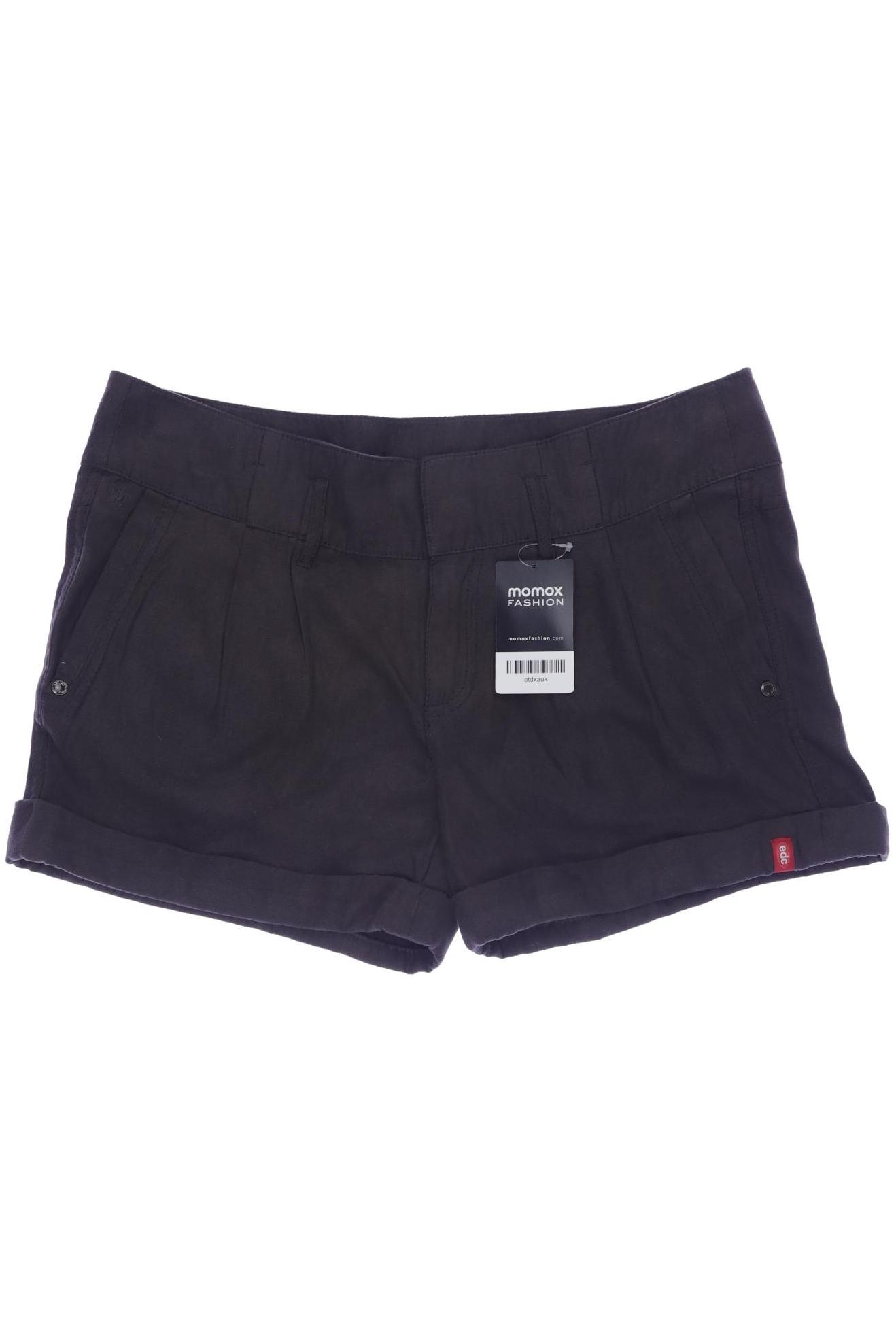 

edc by Esprit Damen Shorts, grau, Gr. 38