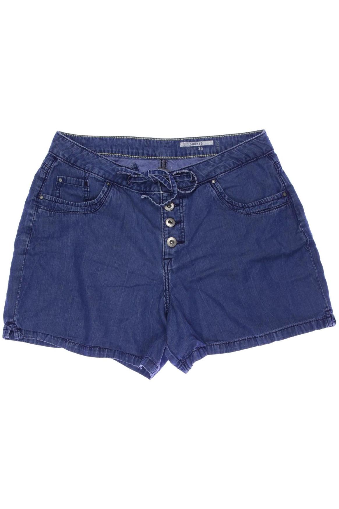 

edc by Esprit Damen Shorts, blau, Gr. 28