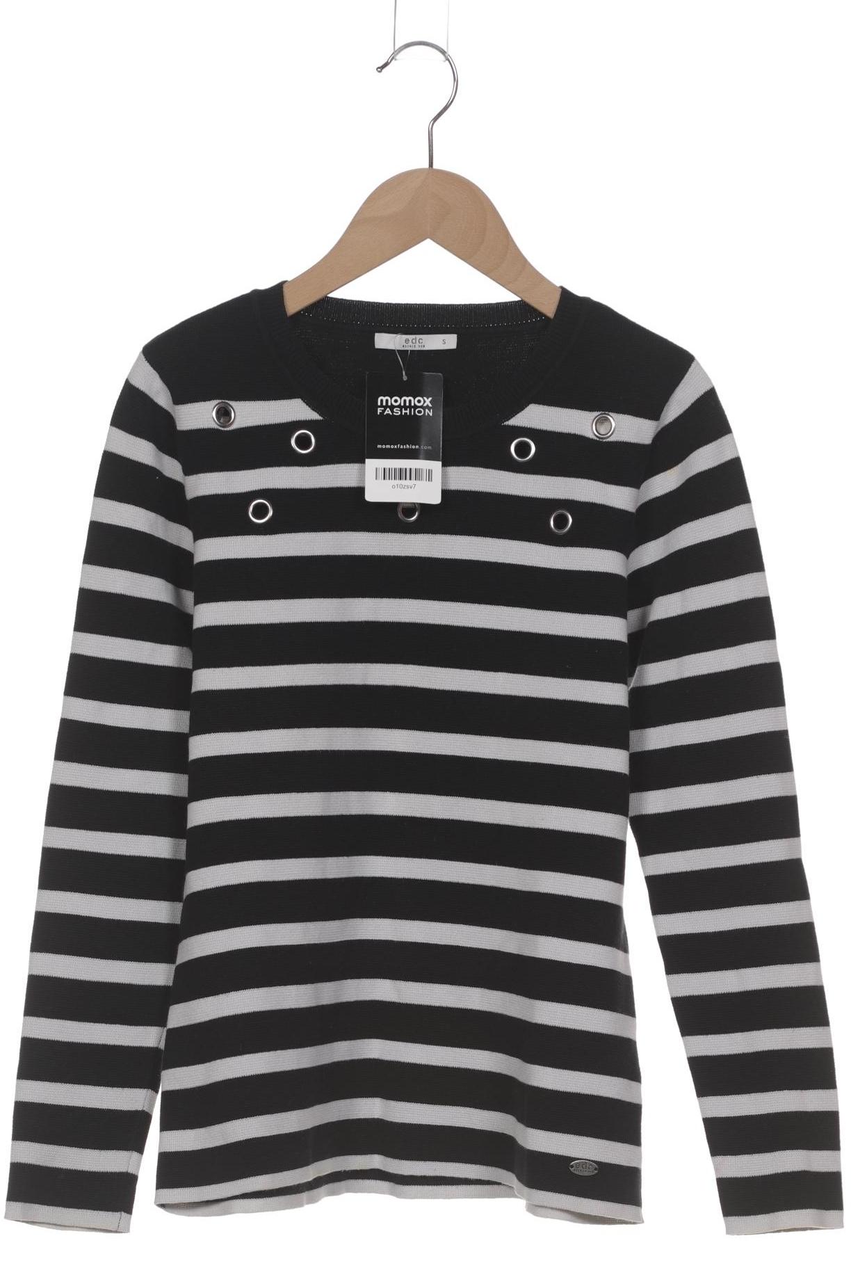 

edc by Esprit Damen Pullover, schwarz, Gr. 36