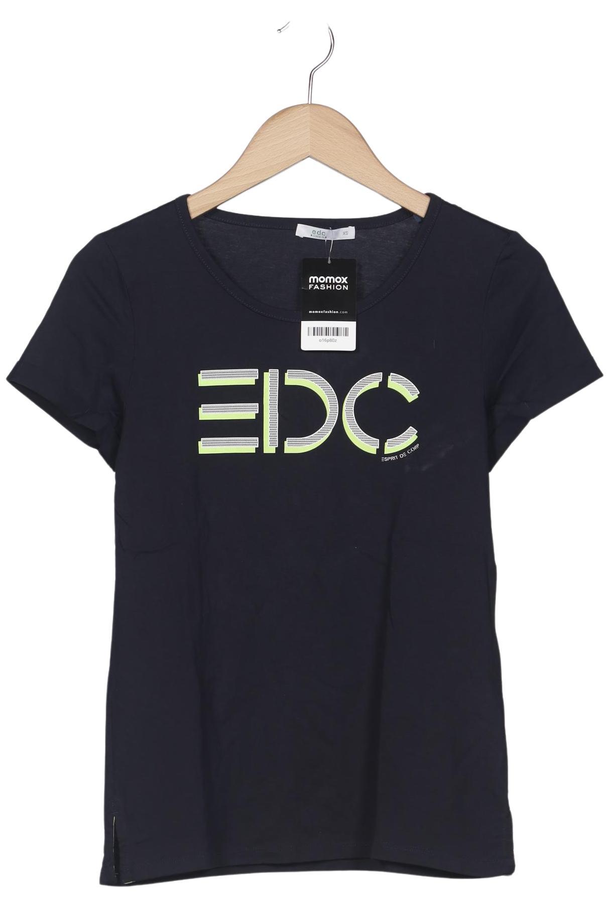 

edc by Esprit Damen T-Shirt, neon, Gr. 34