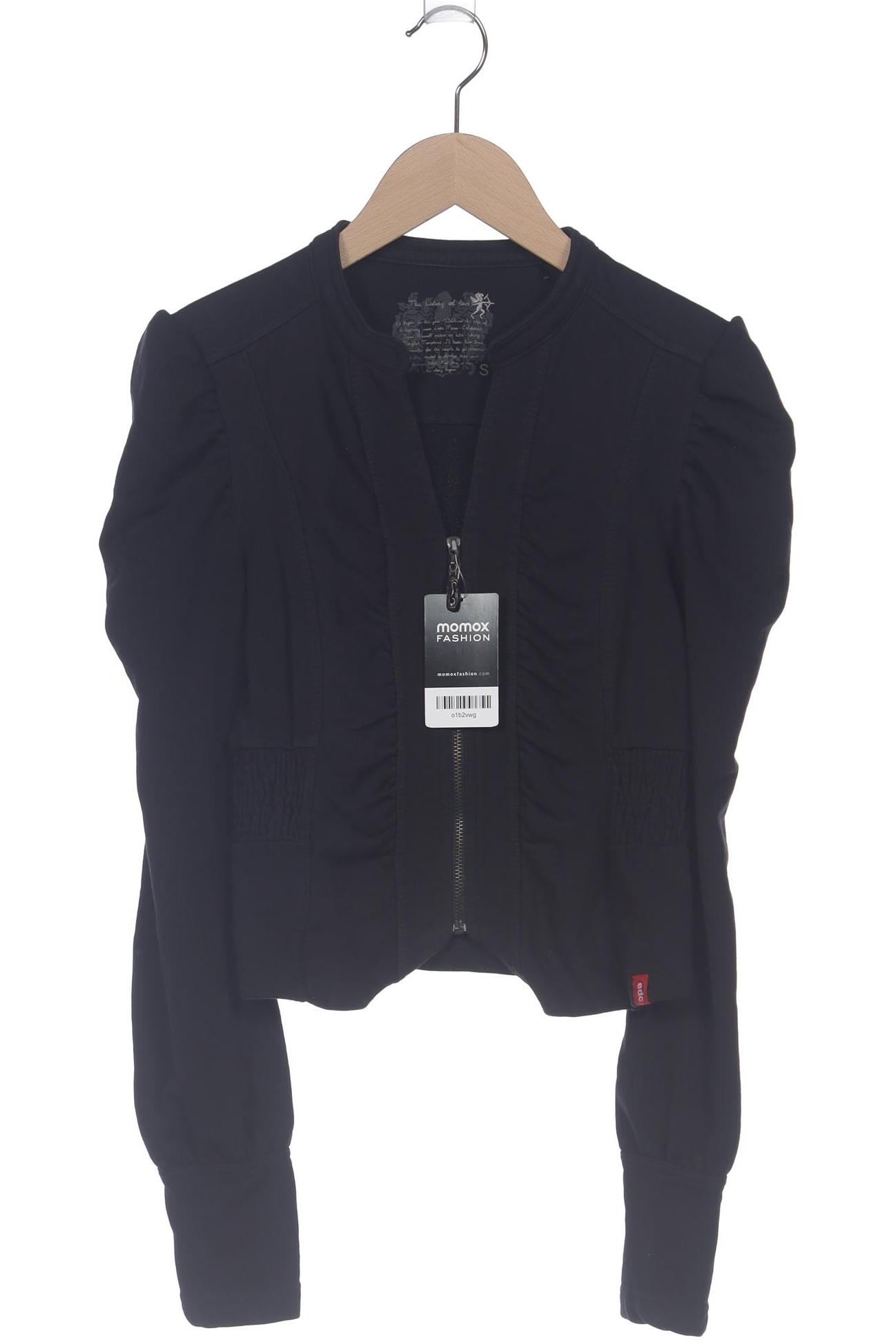

edc by Esprit Damen Strickjacke, schwarz, Gr. 36