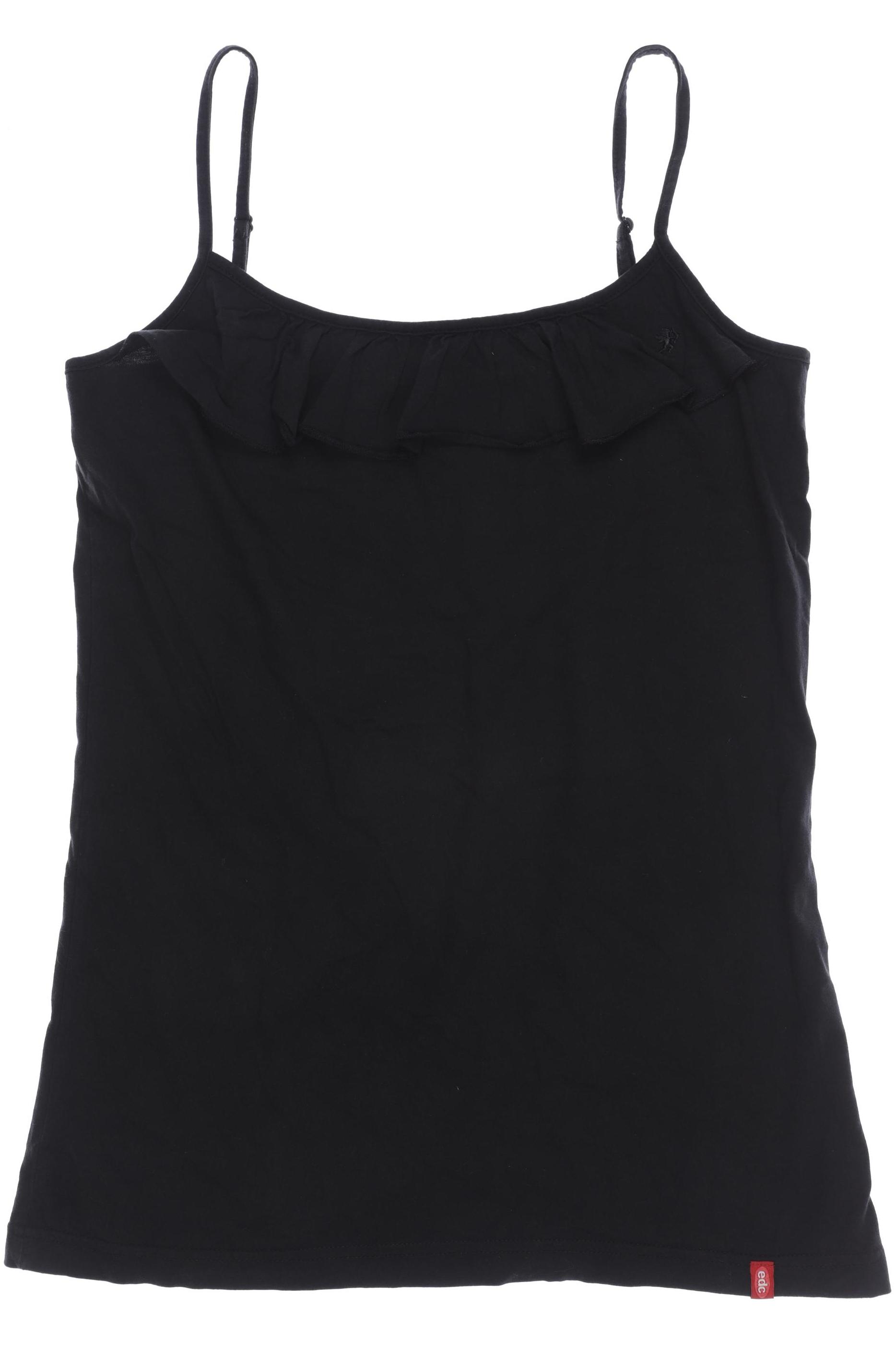 

edc by Esprit Damen Top, schwarz, Gr. 42