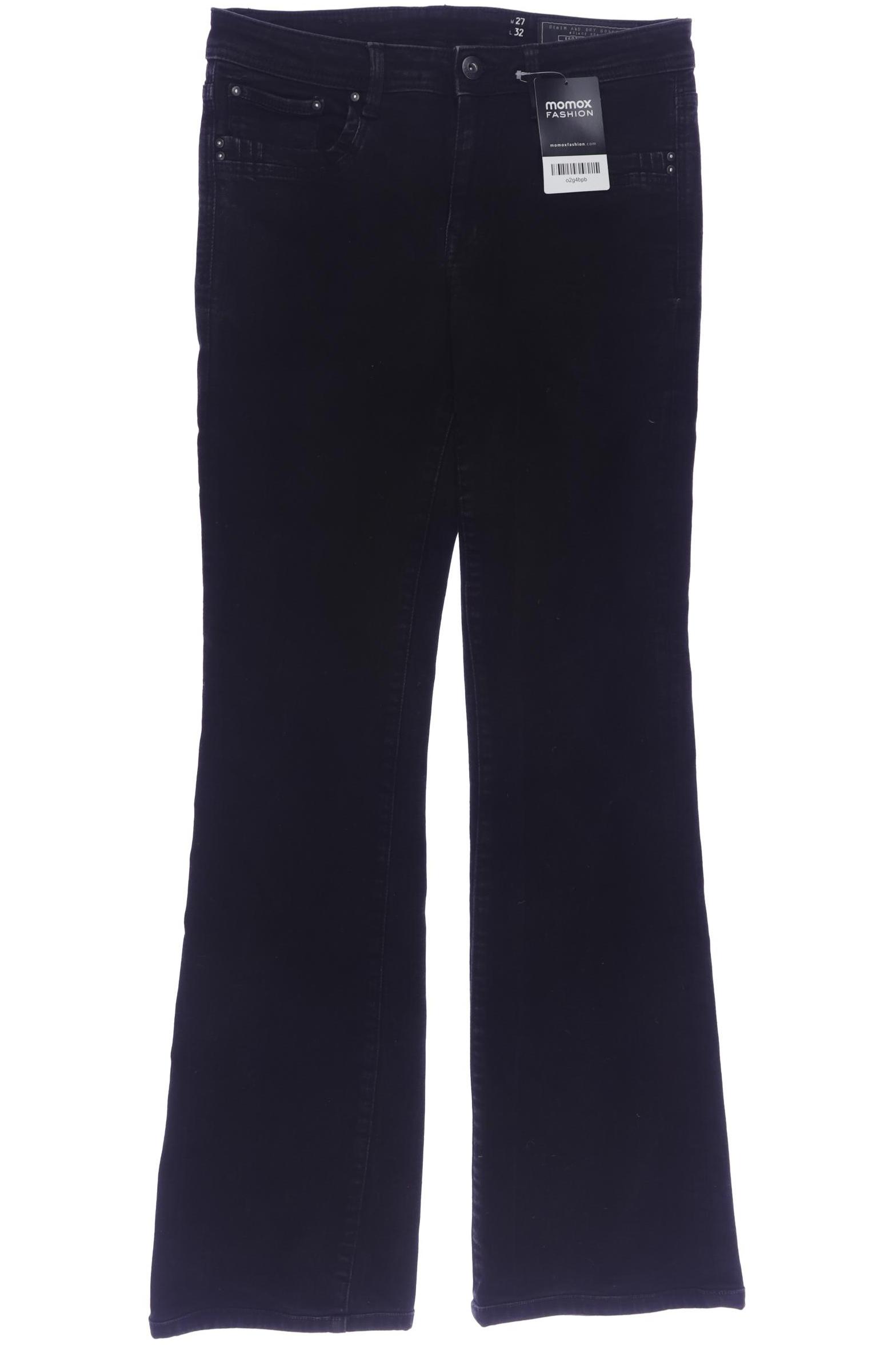 

edc by Esprit Damen Jeans, schwarz, Gr. 27