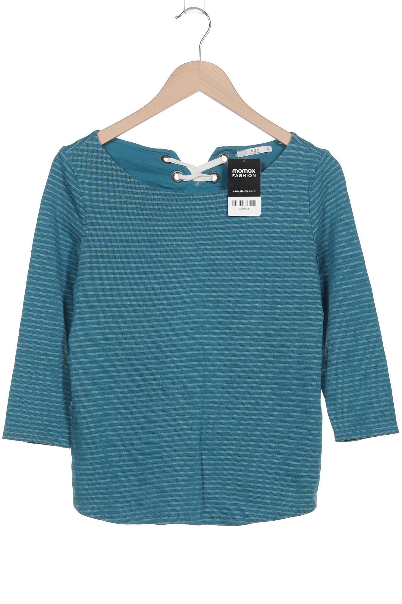 

edc by Esprit Damen Sweatshirt, türkis, Gr. 36
