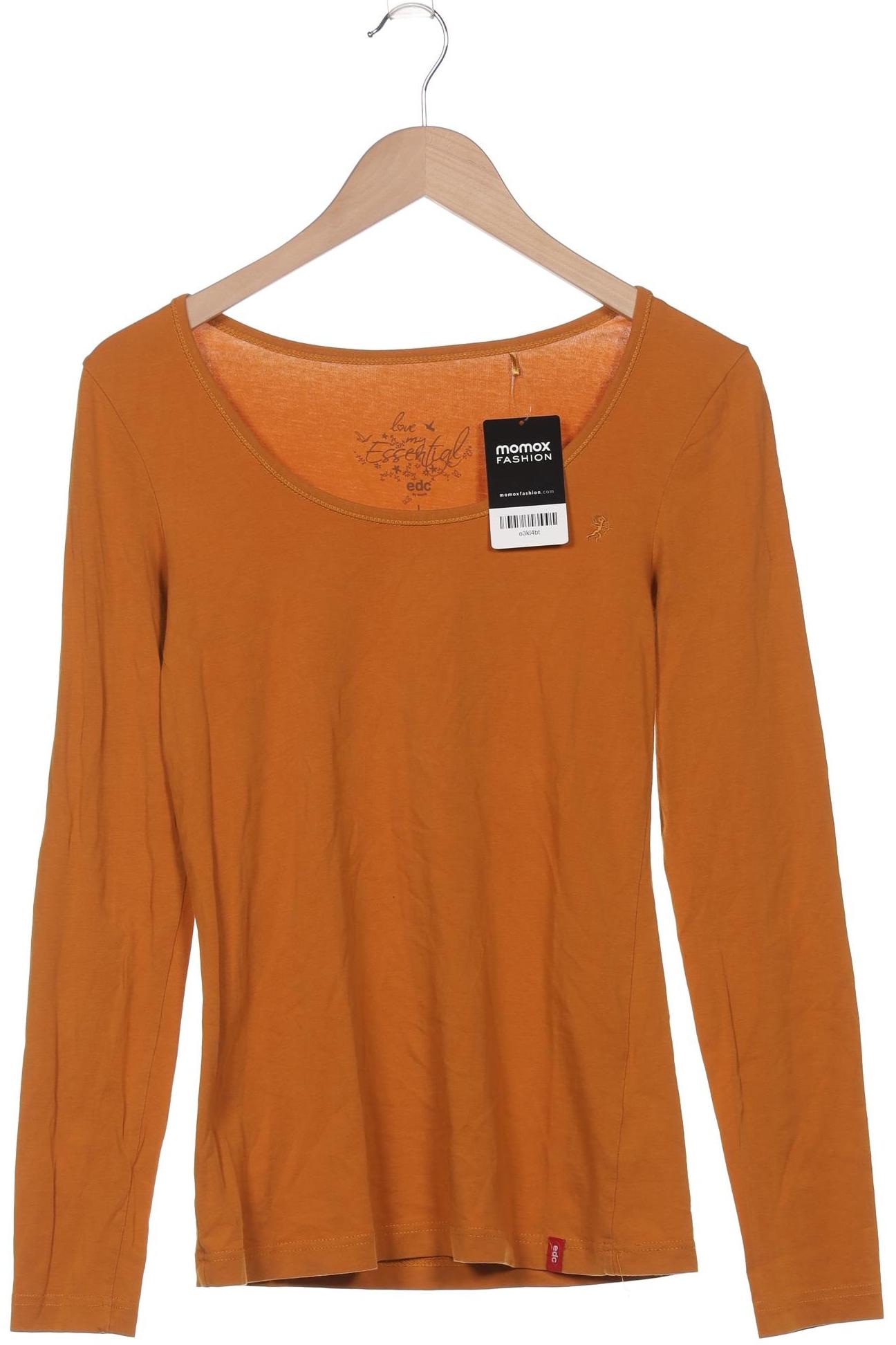

edc by Esprit Damen Langarmshirt, braun, Gr. 42