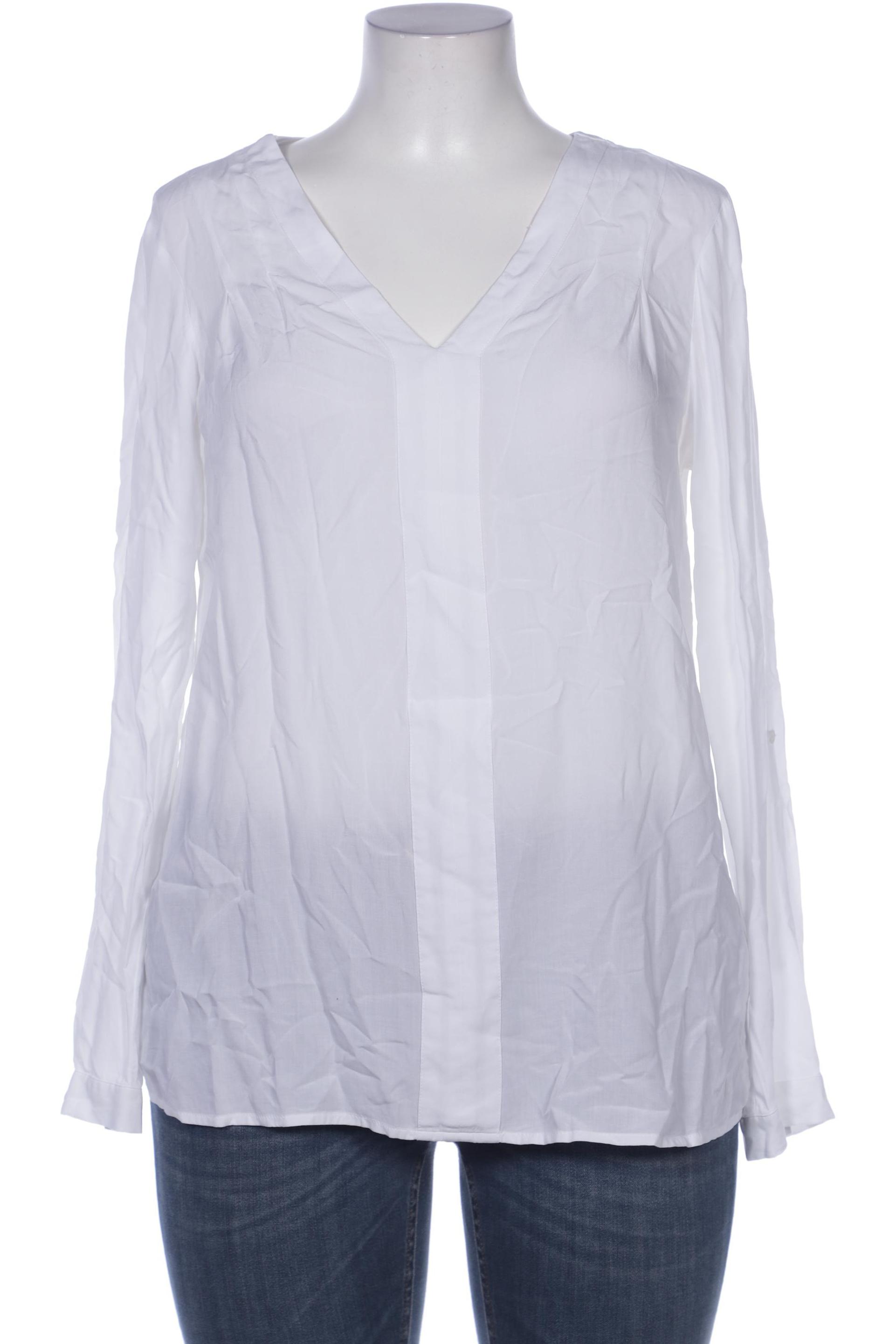 

edc by Esprit Damen Bluse, weiß, Gr. 42