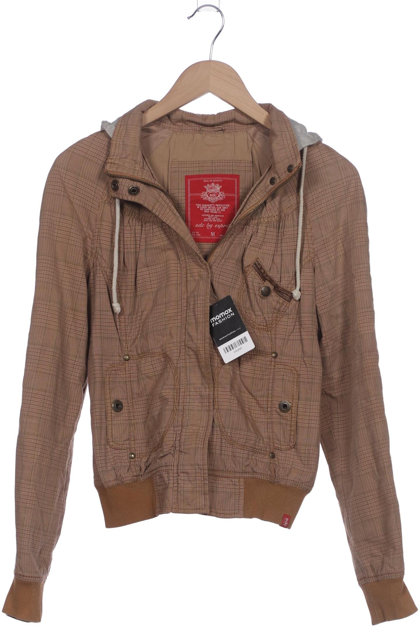 

edc by Esprit Damen Jacke, braun, Gr. 38