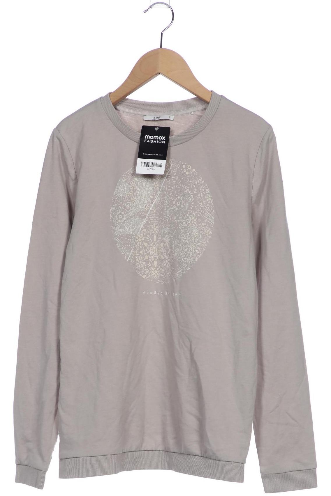 

edc by Esprit Damen Sweatshirt, grau, Gr. 36