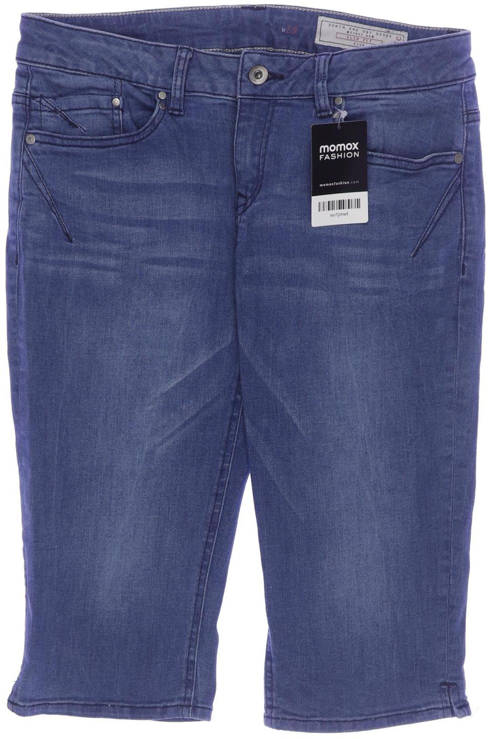 

edc by Esprit Damen Shorts, blau, Gr. 29