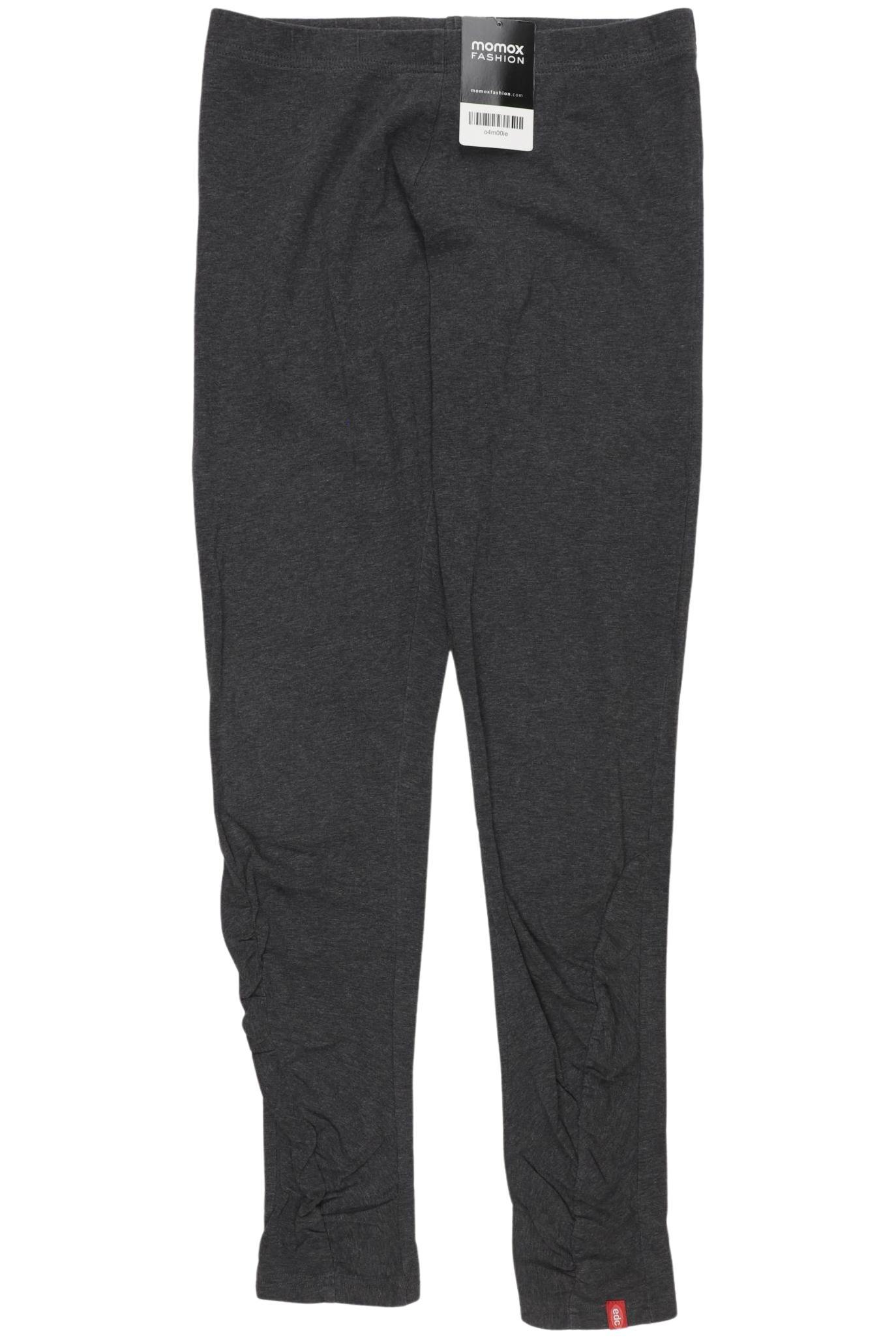 

edc by Esprit Damen Stoffhose, grau, Gr. 0