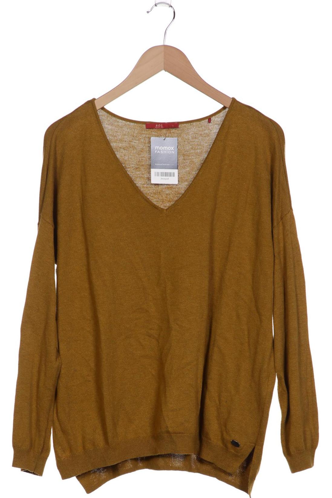 

edc by Esprit Damen Pullover, braun, Gr. 42