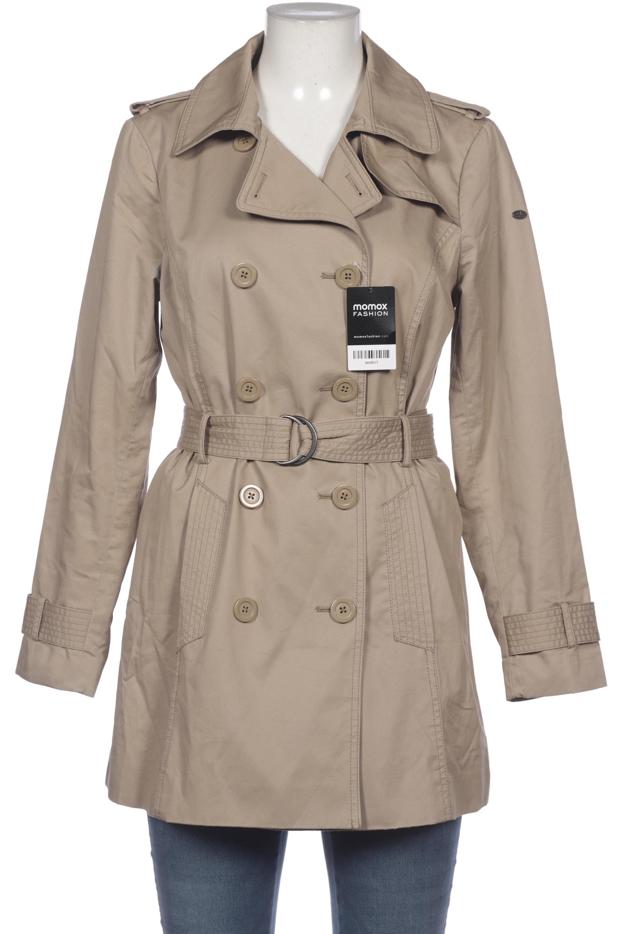 

edc by Esprit Damen Mantel, beige, Gr. 42