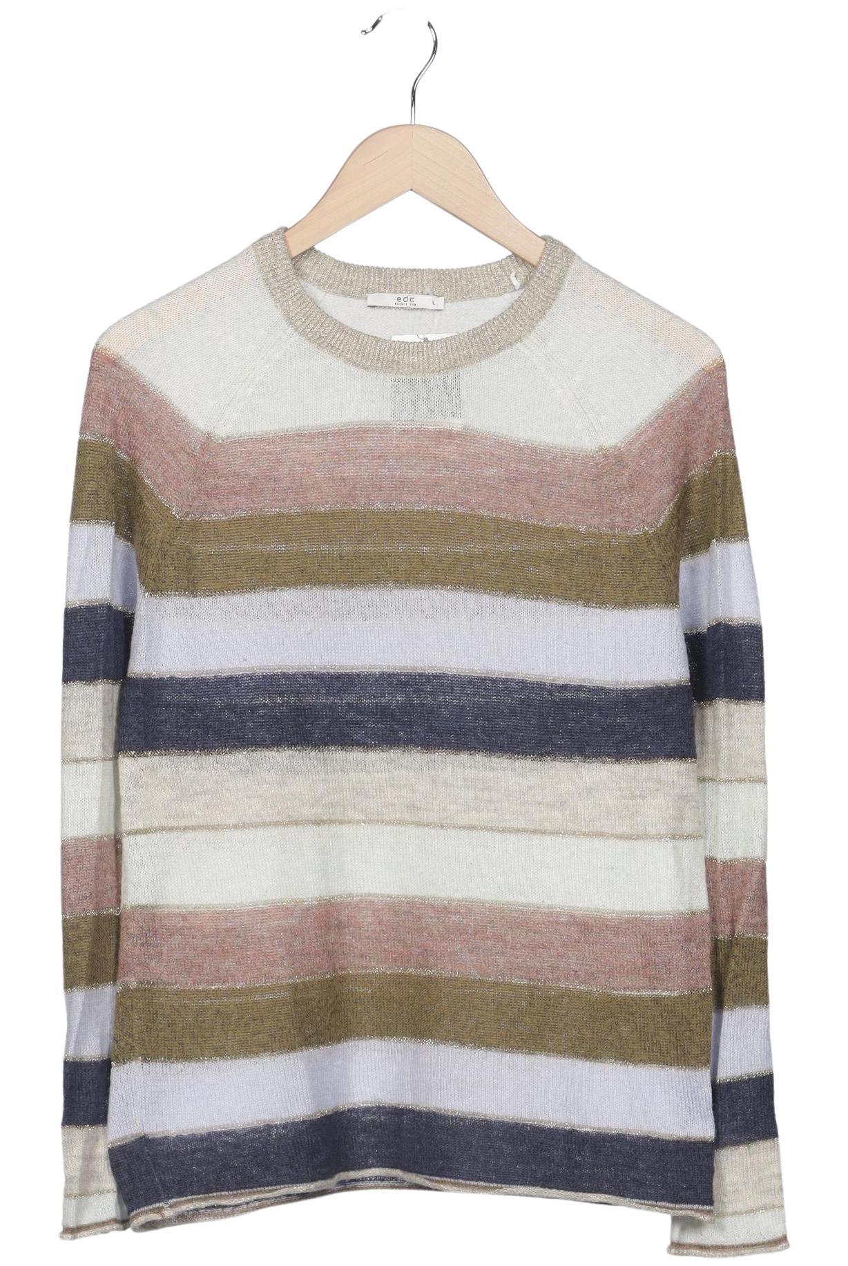 

edc by Esprit Damen Pullover, mehrfarbig, Gr. 42