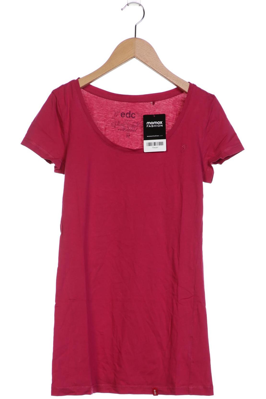 

edc by Esprit Damen T-Shirt, pink, Gr. 38
