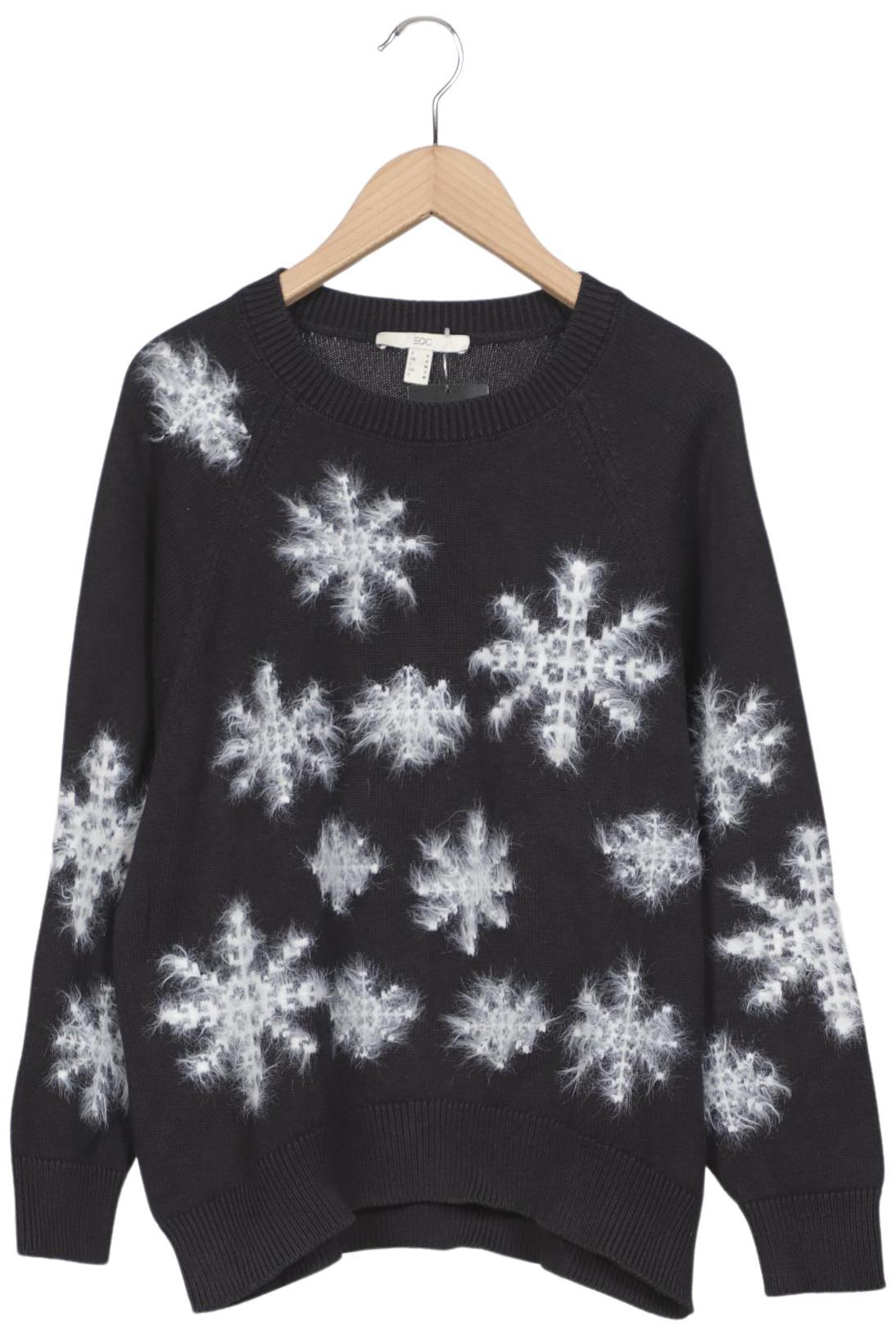 

edc by Esprit Damen Pullover, schwarz, Gr. 36