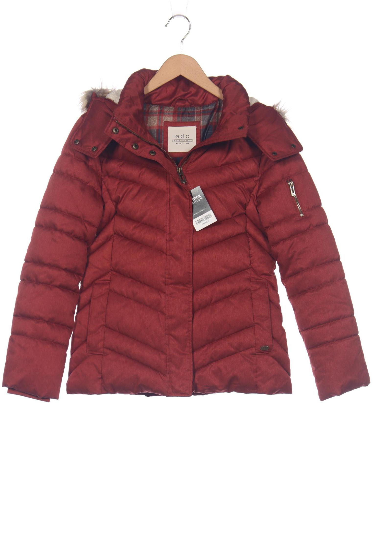 

edc by Esprit Damen Jacke, bordeaux, Gr. 36