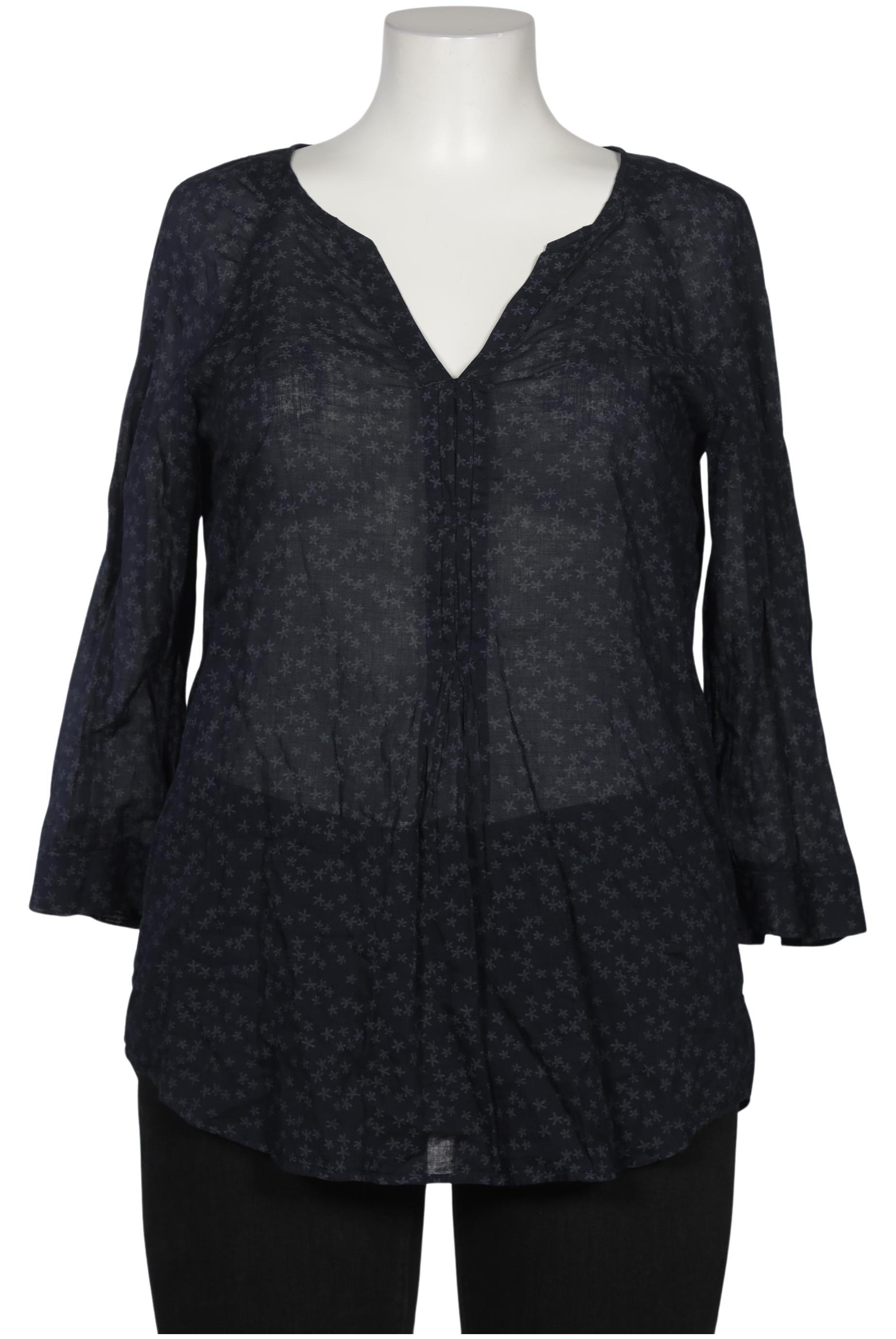 

edc by Esprit Damen Bluse, marineblau, Gr. 44